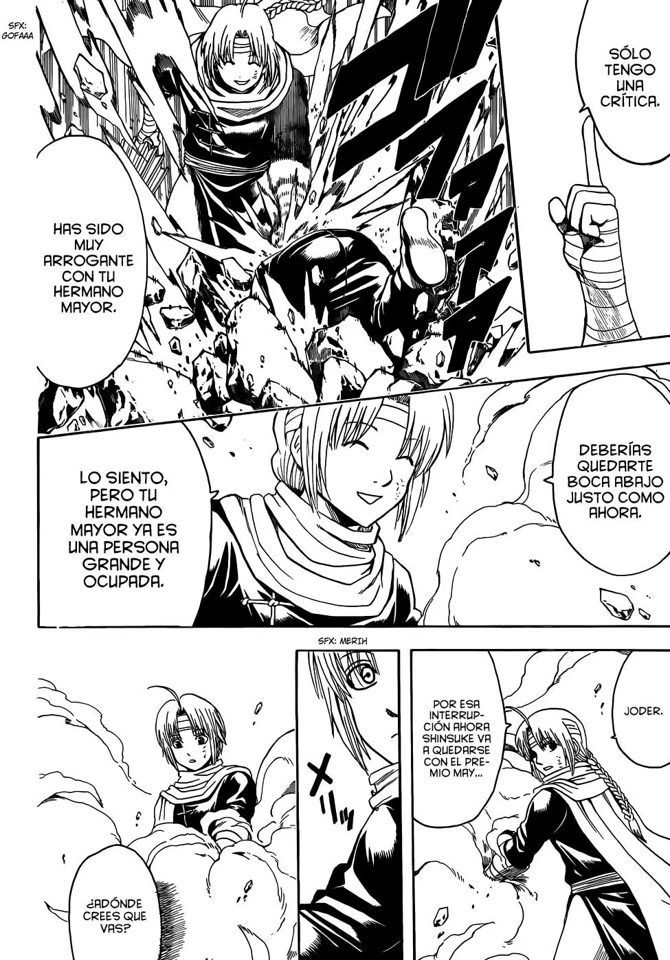 Gintama capítulo 515, página 10