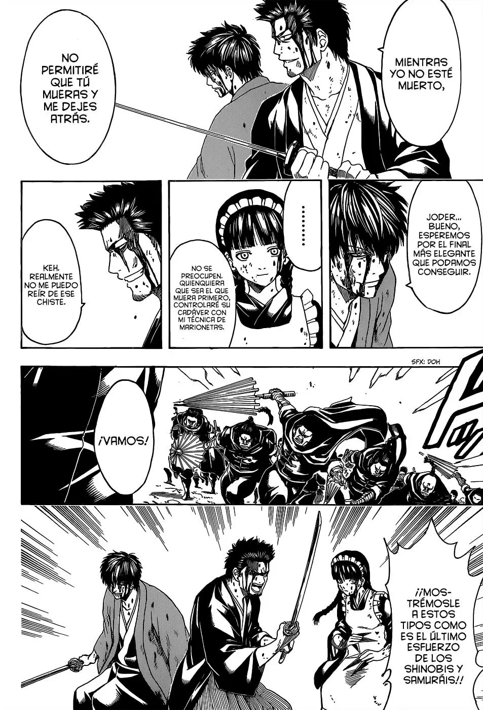 Gintama capítulo 521, página 14