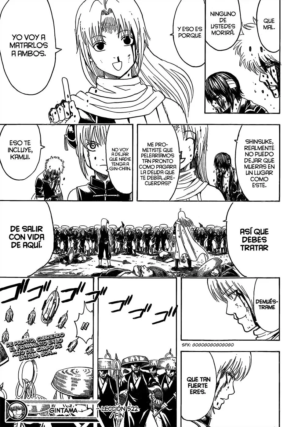 Gintama capítulo 522, página 21