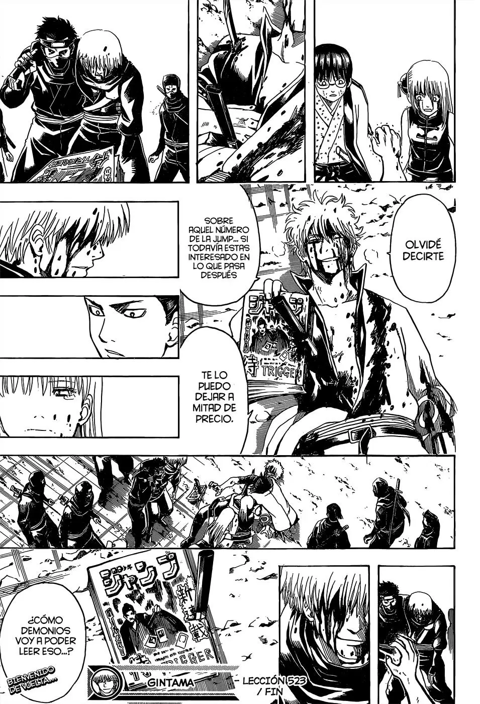 Gintama capítulo 523, página 20