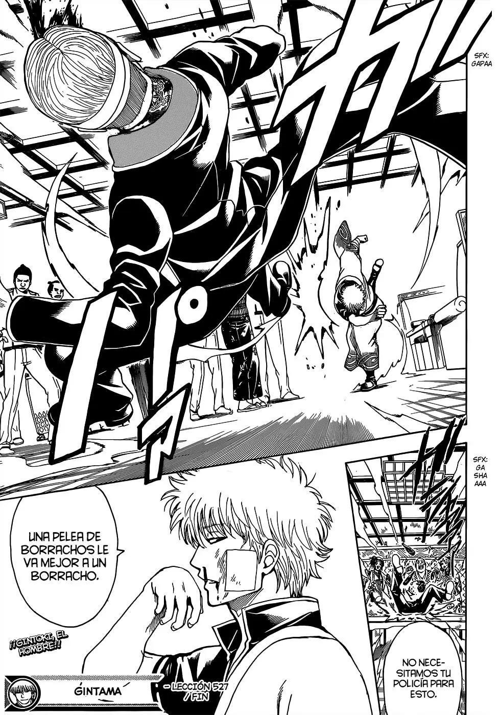 Gintama capítulo 527, página 21