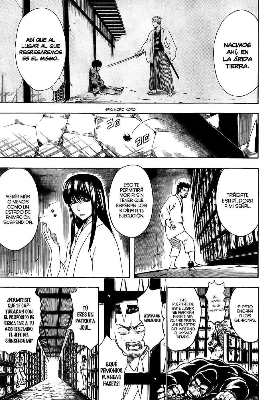 Gintama capítulo 529, página 9
