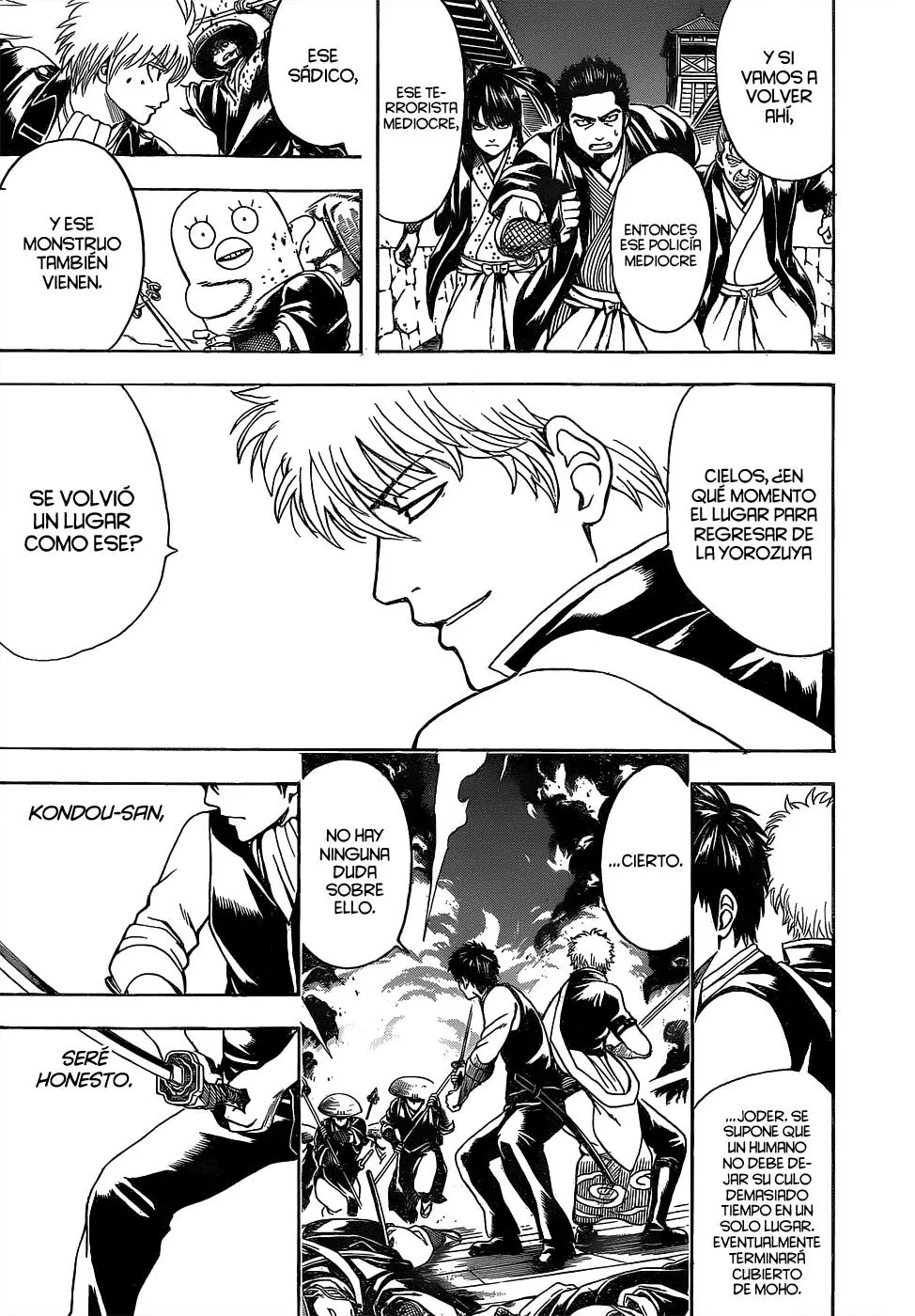 Gintama capítulo 532, página 9