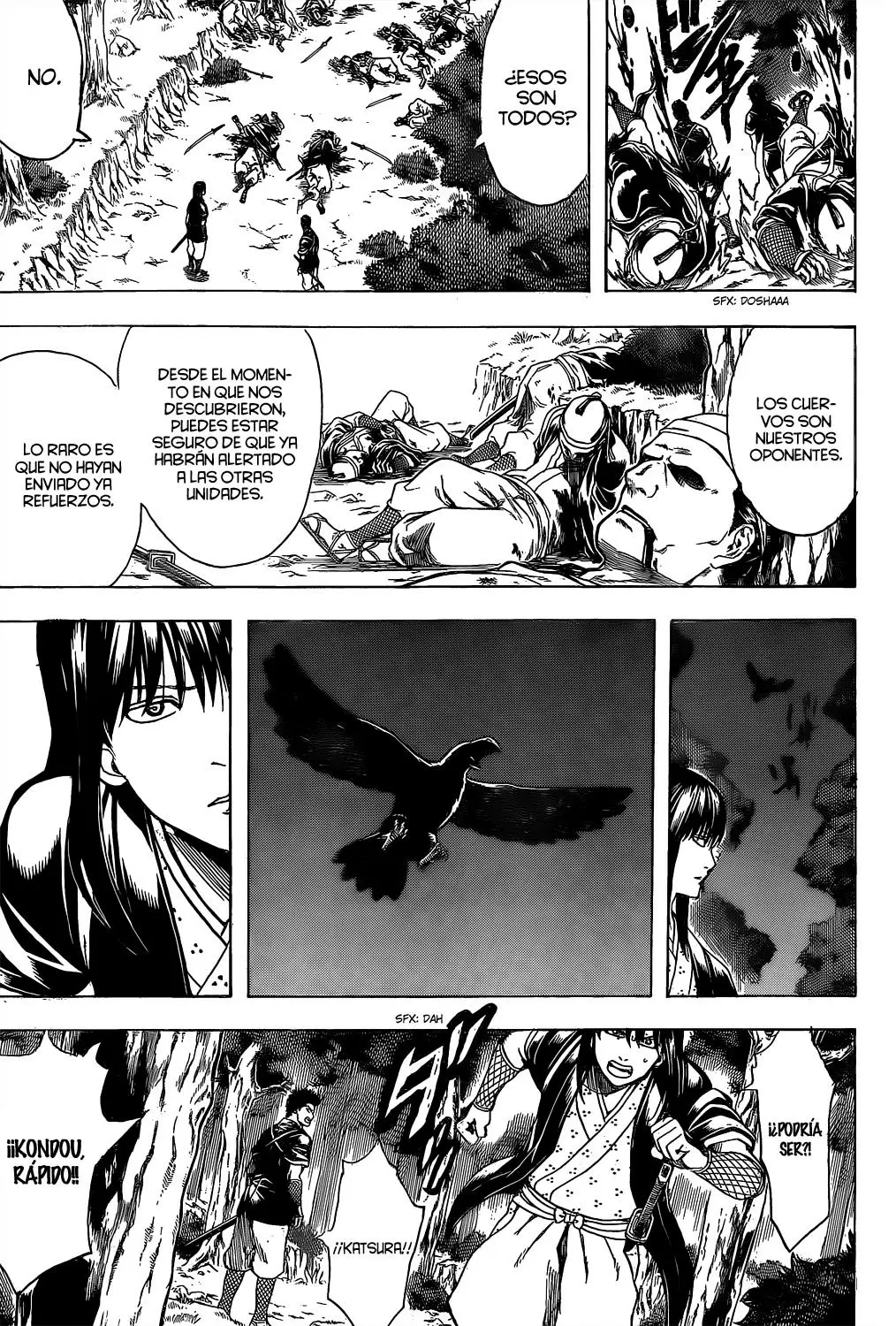 Gintama capítulo 534, página 9