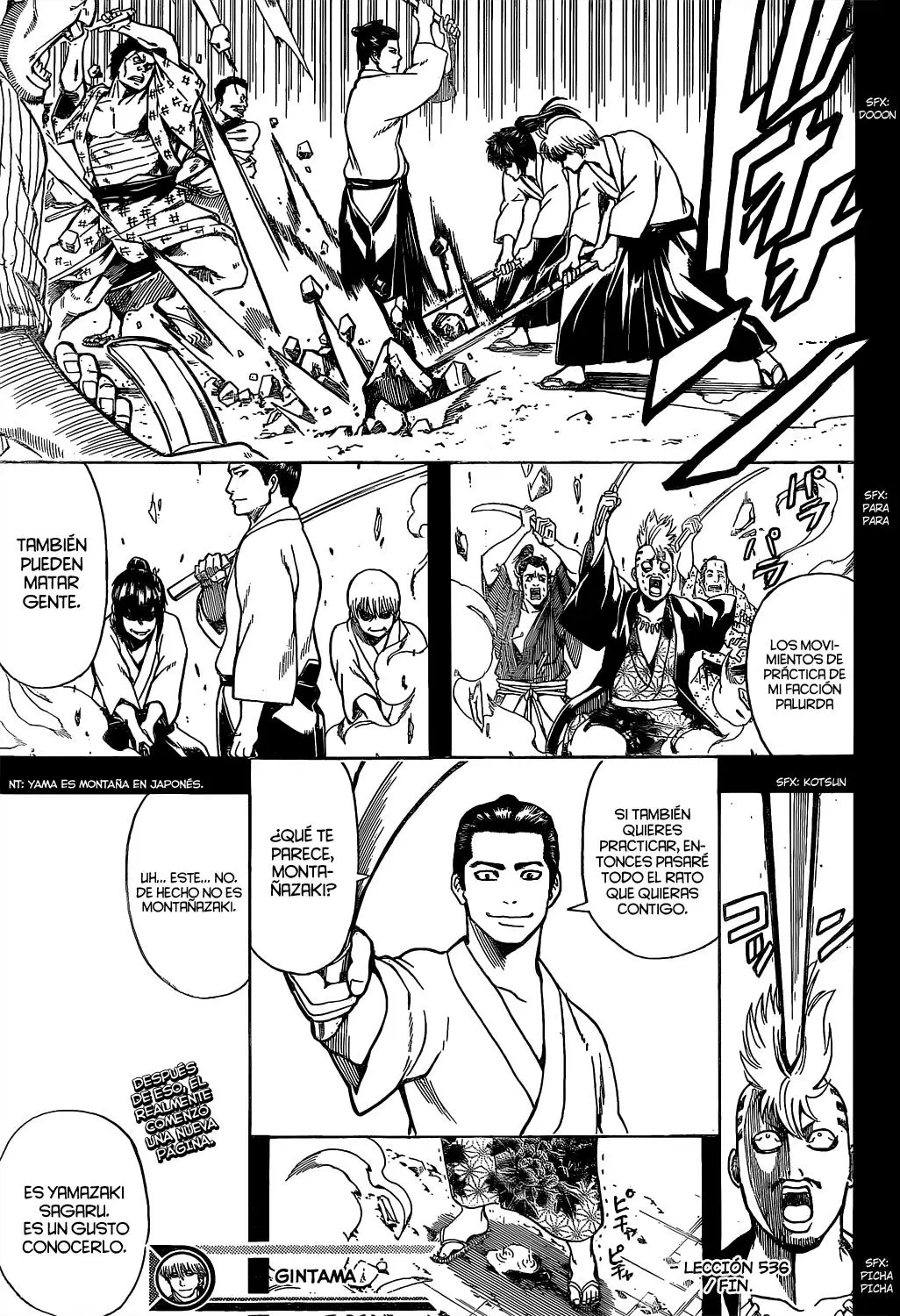Gintama capítulo 536, página 21