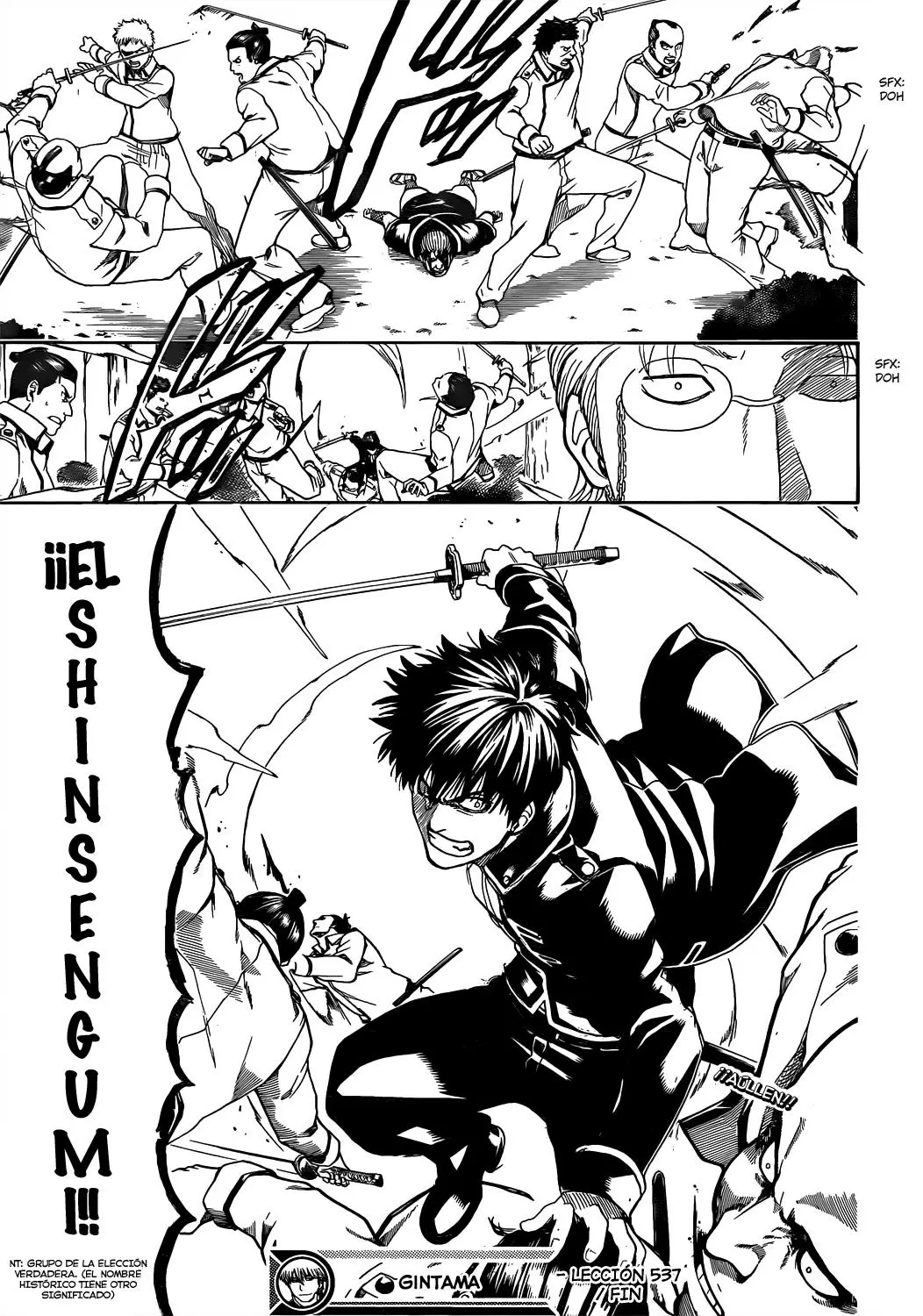 Gintama capítulo 537, página 21