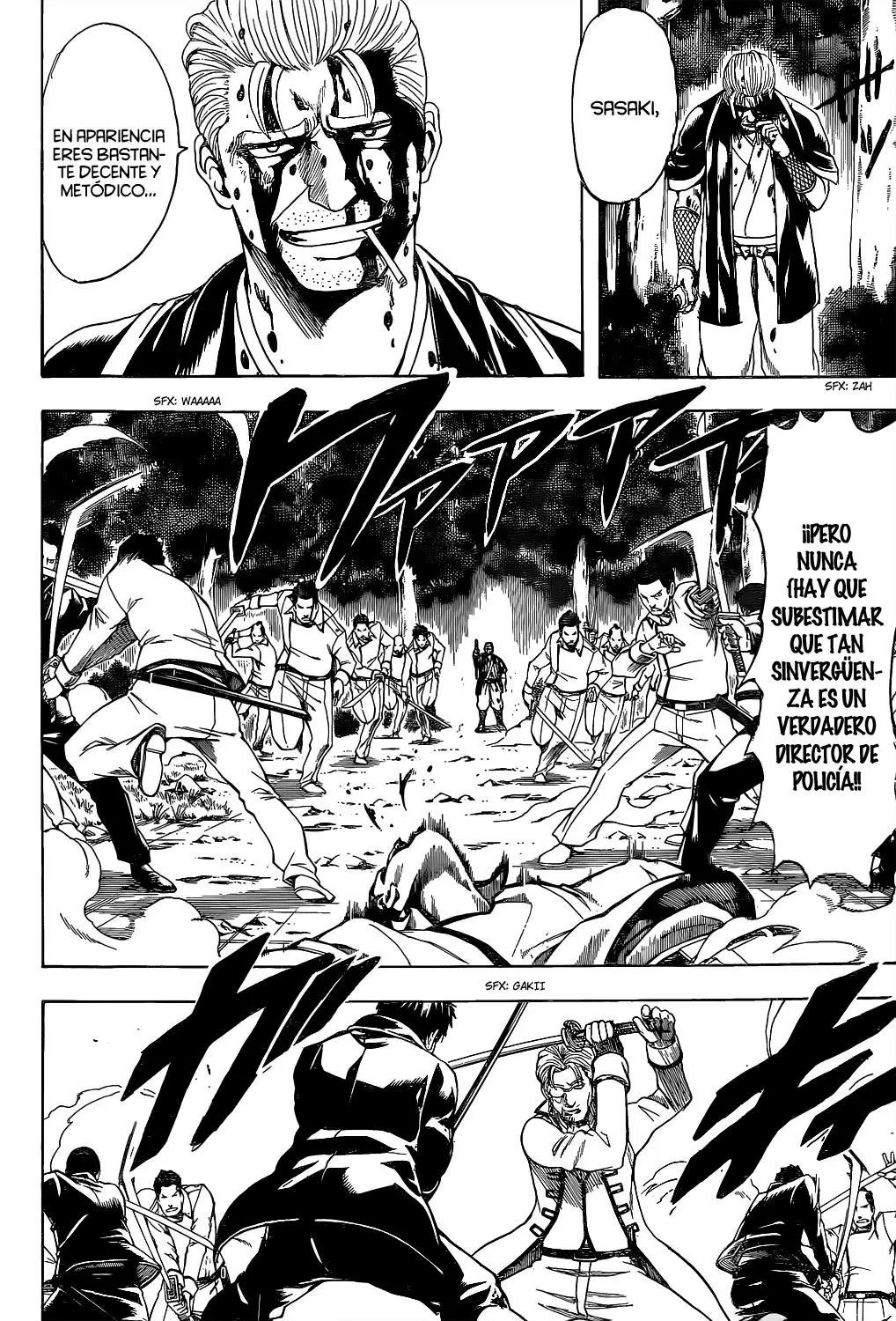 Gintama capítulo 538, página 8