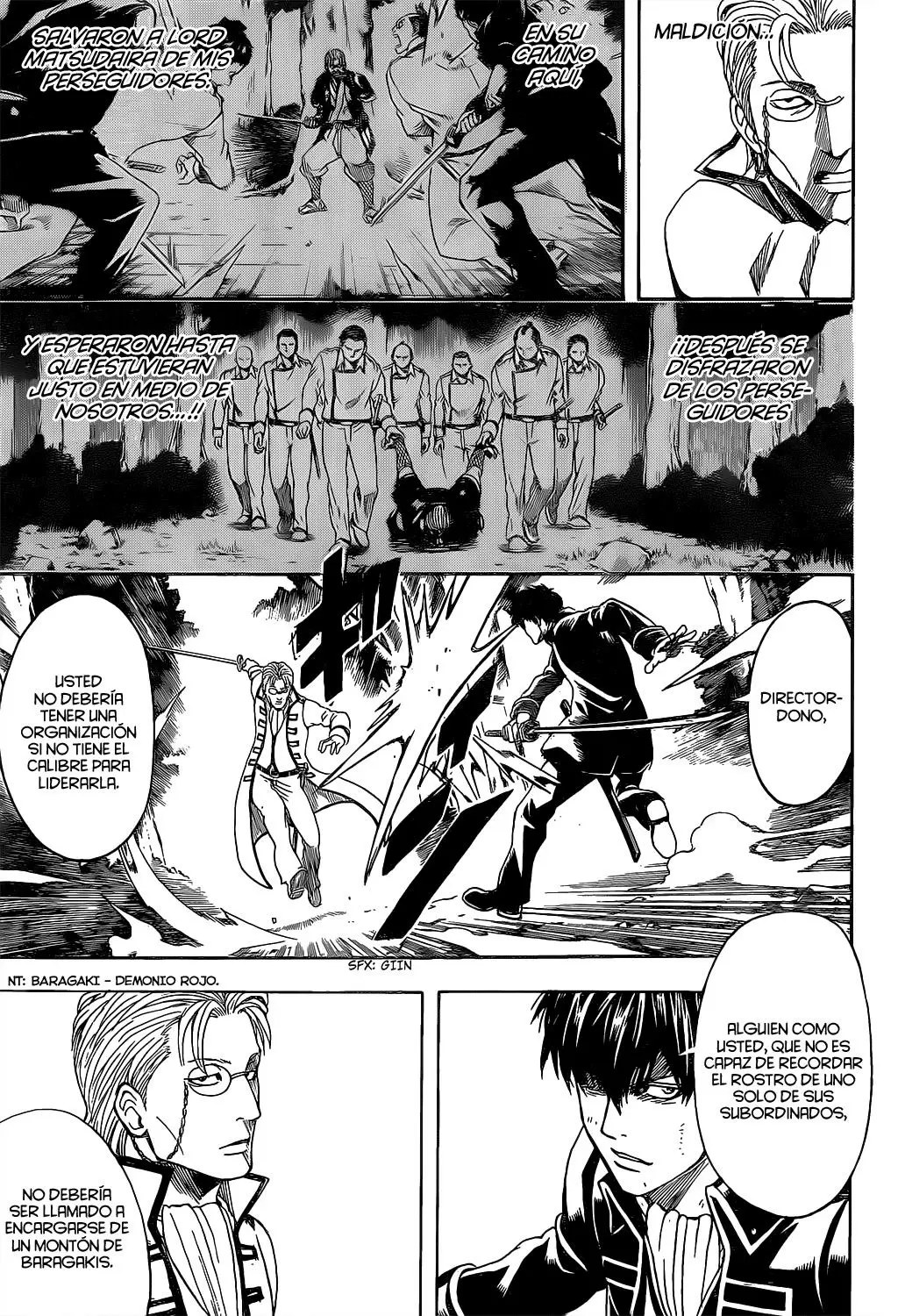 Gintama capítulo 538, página 9