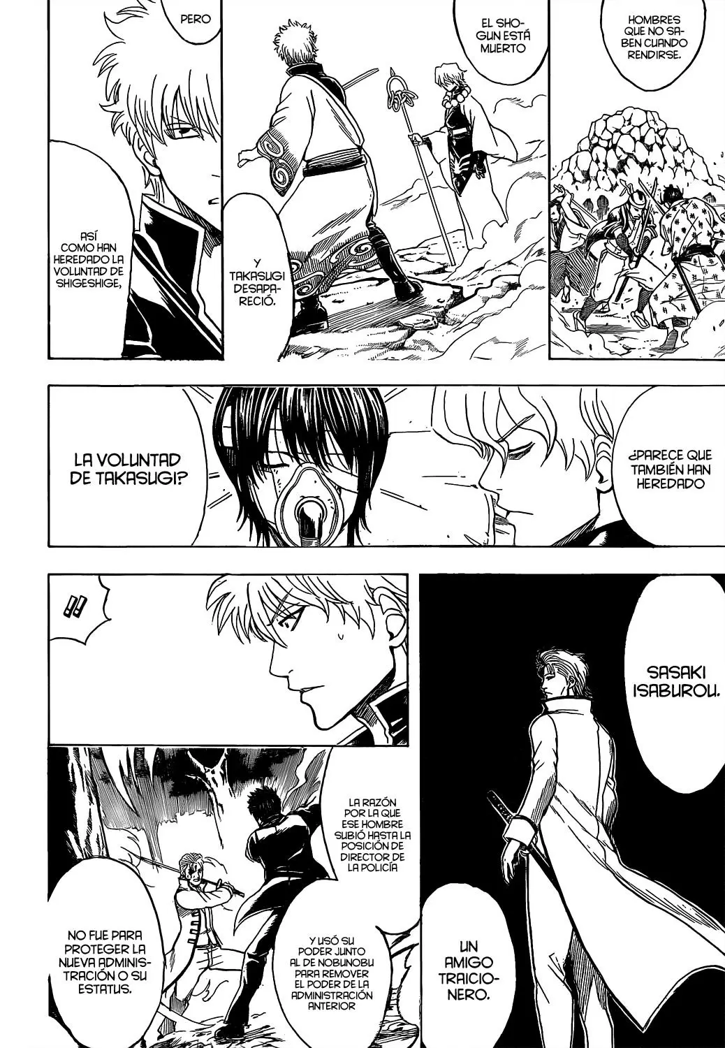 Gintama capítulo 539, página 10