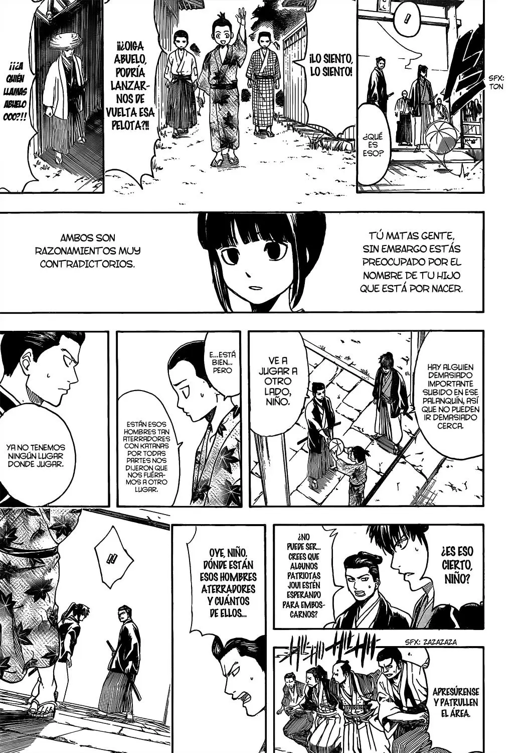 Gintama capítulo 539, página 13