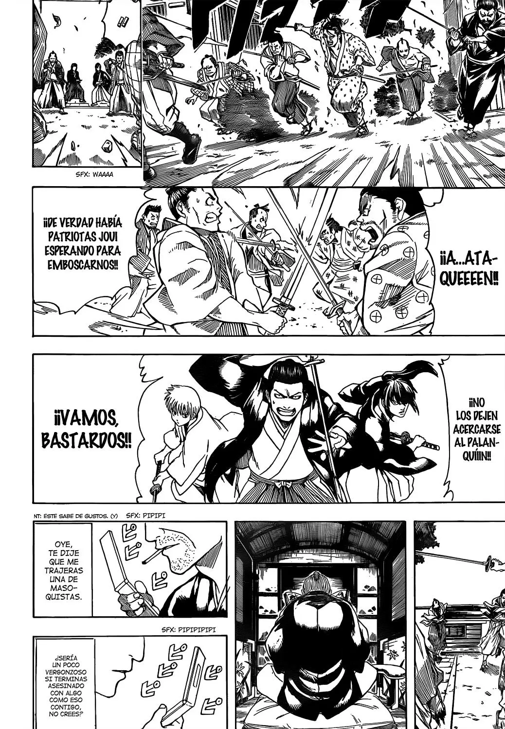 Gintama capítulo 539, página 16