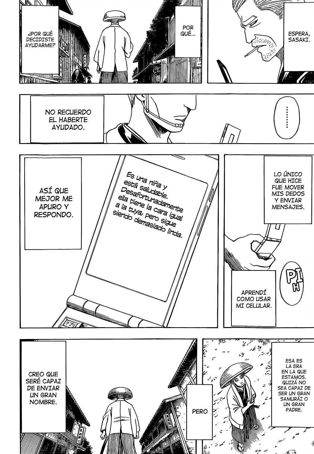 Gintama capítulo 539, página 18