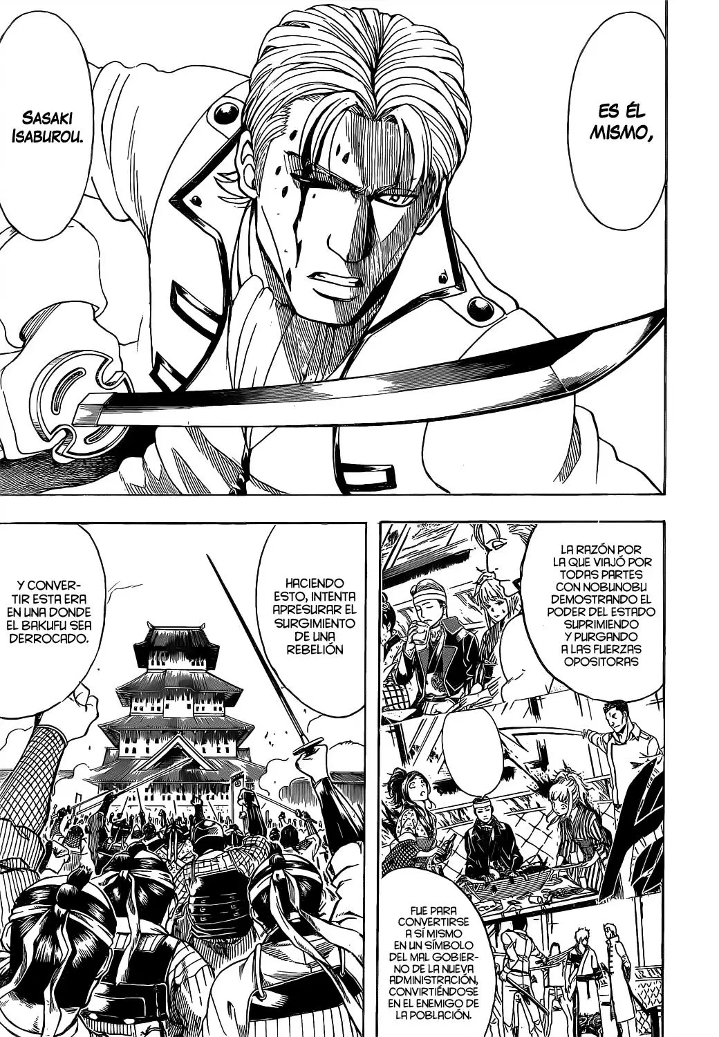 Gintama capítulo 540, página 9