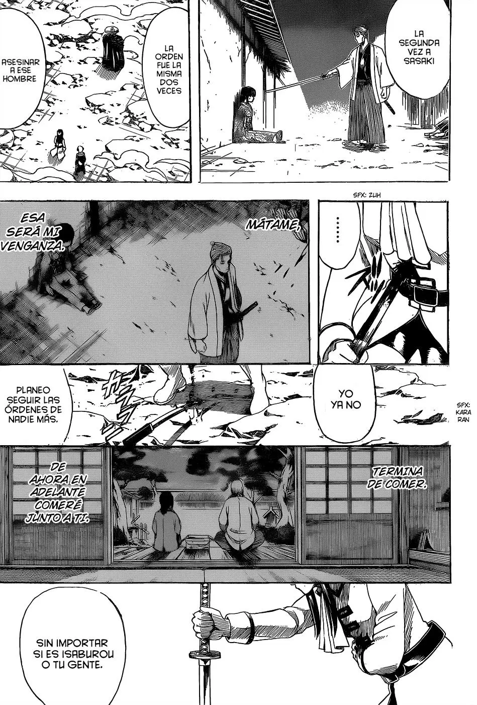 Gintama capítulo 542, página 9
