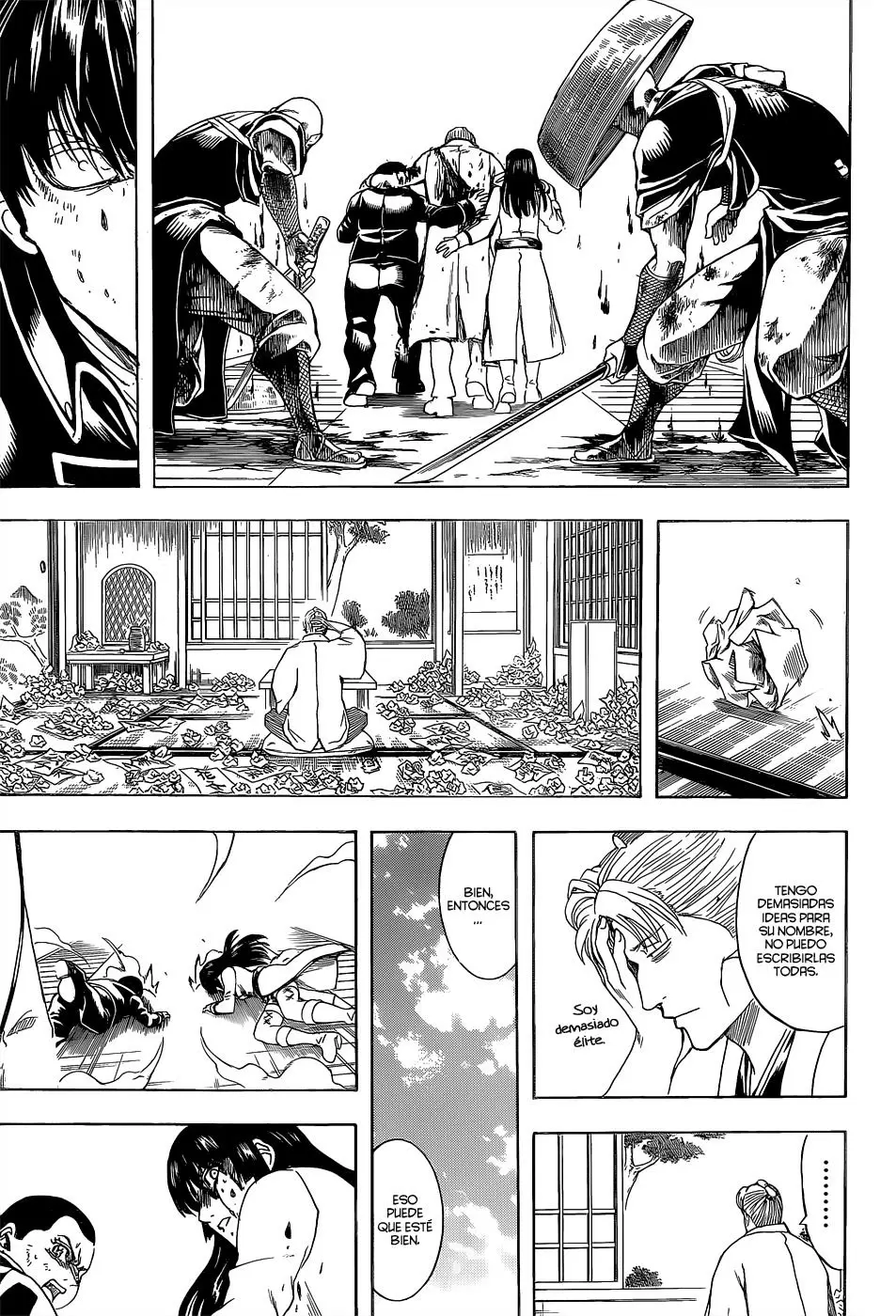 Gintama capítulo 549, página 17