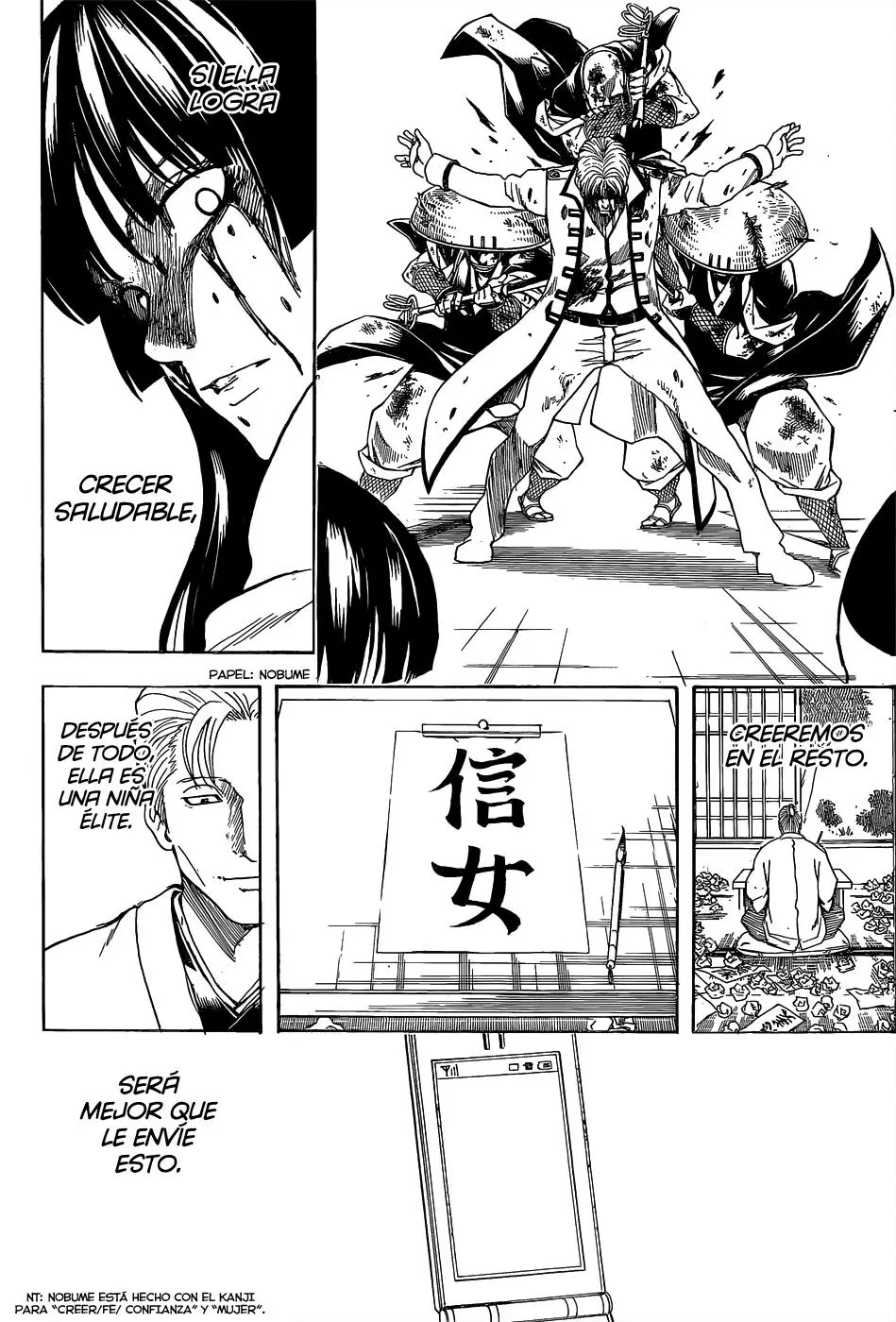 Gintama capítulo 549, página 18