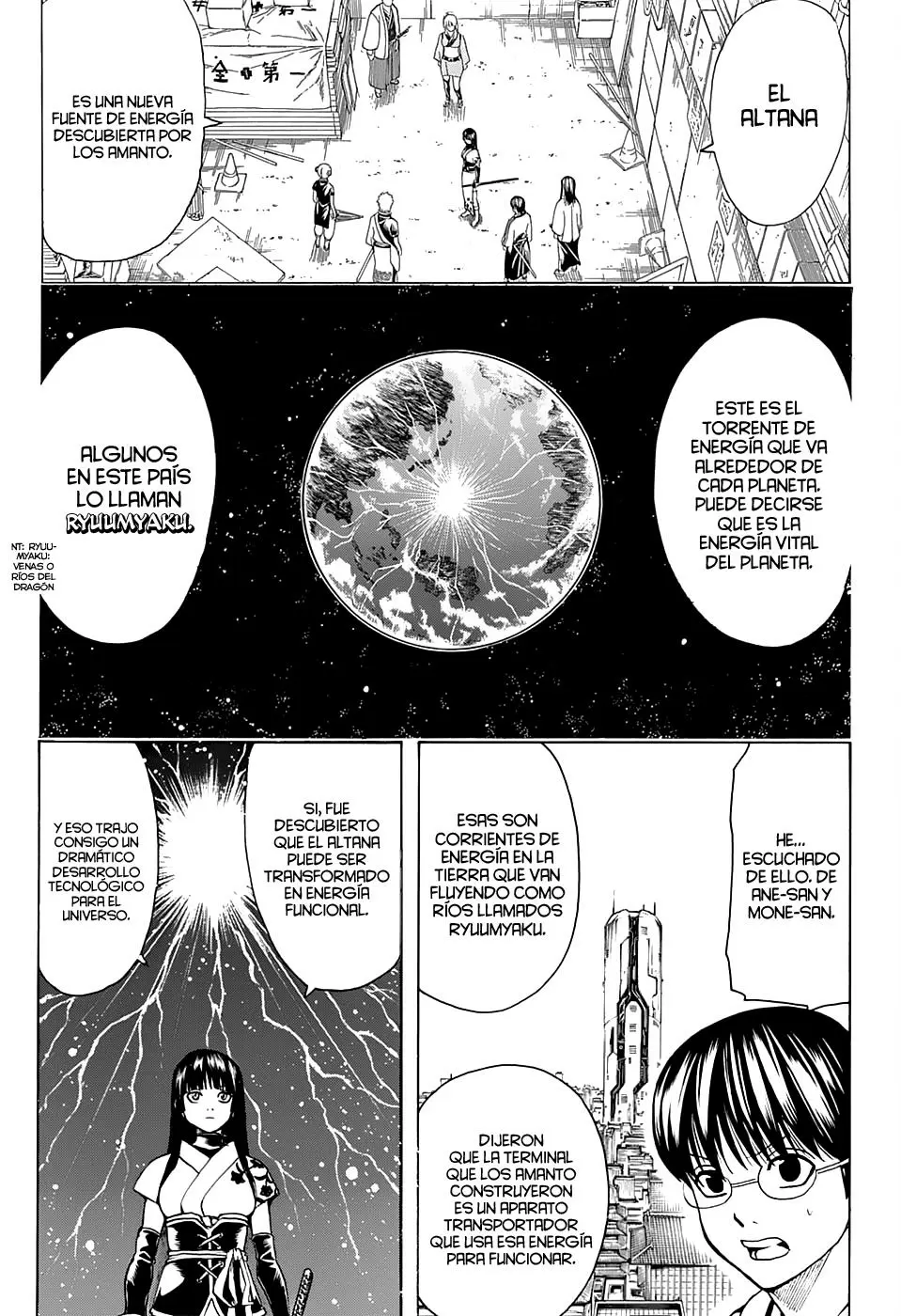 Gintama capítulo 554, página 8