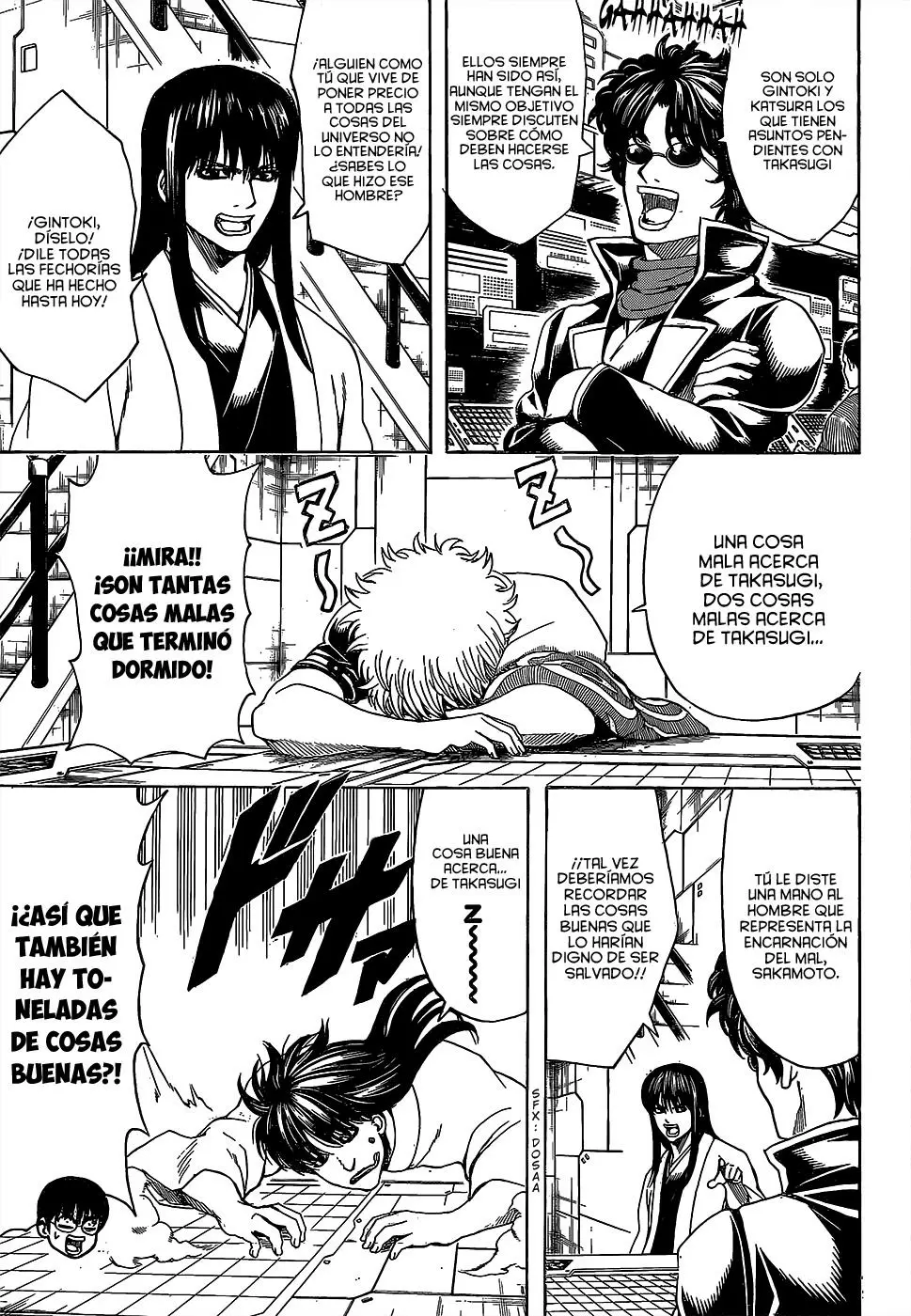 Gintama capítulo 557, página 11
