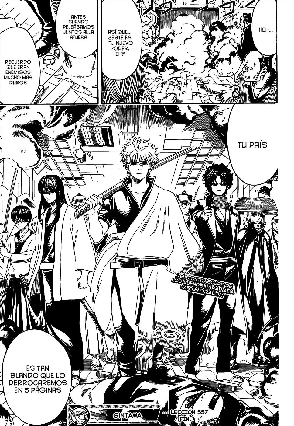 Gintama capítulo 557, página 19