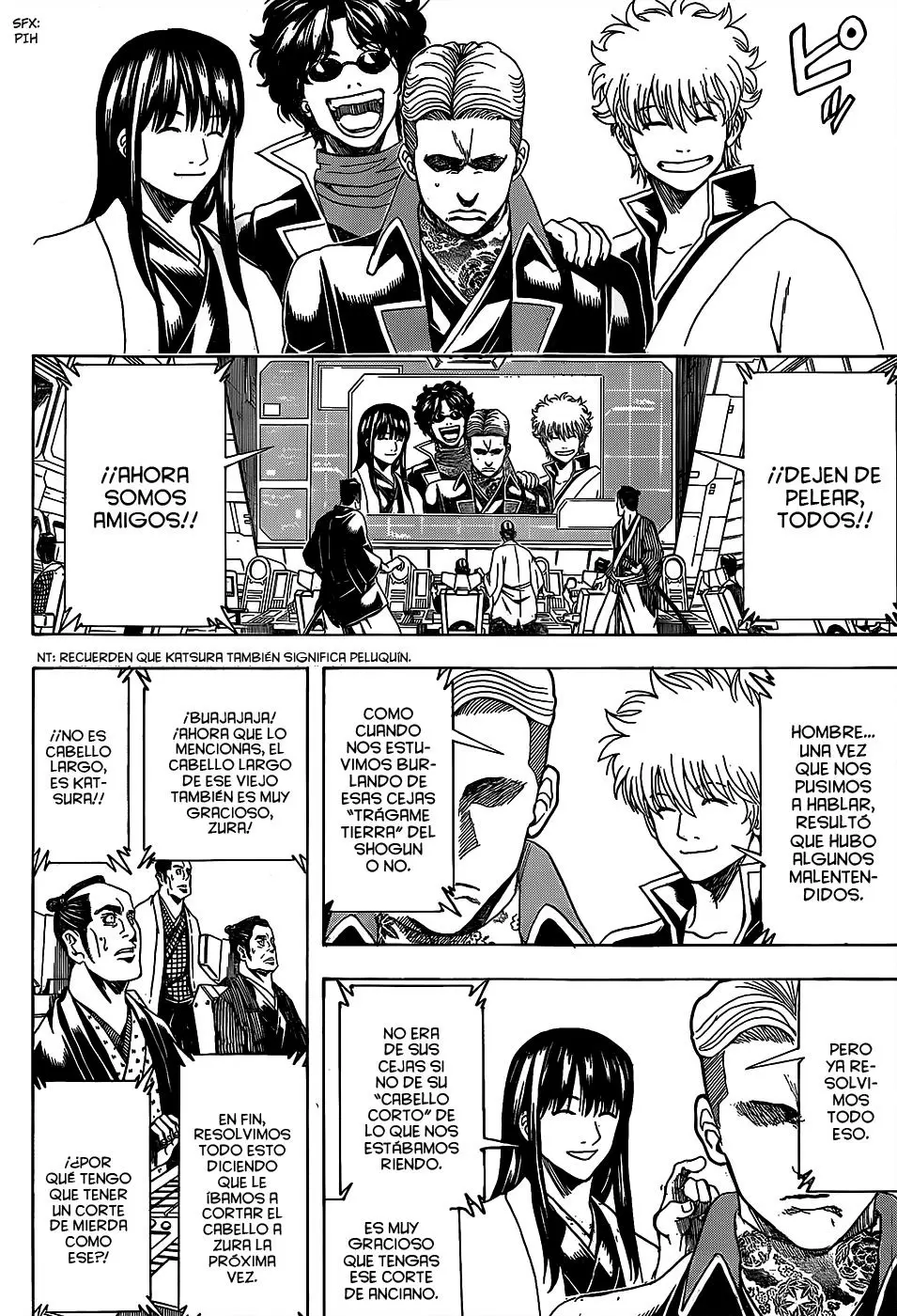 Gintama capítulo 558, página 10