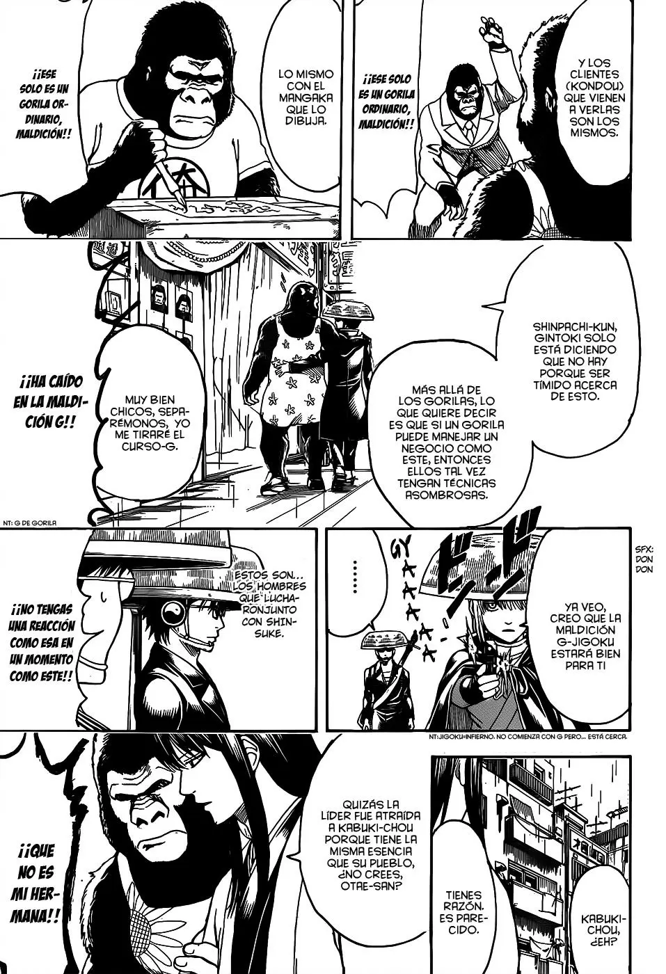 Gintama capítulo 559, página 13