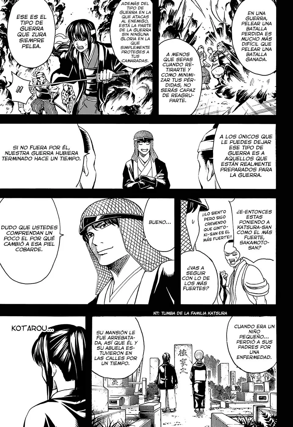 Gintama capítulo 563, página 9