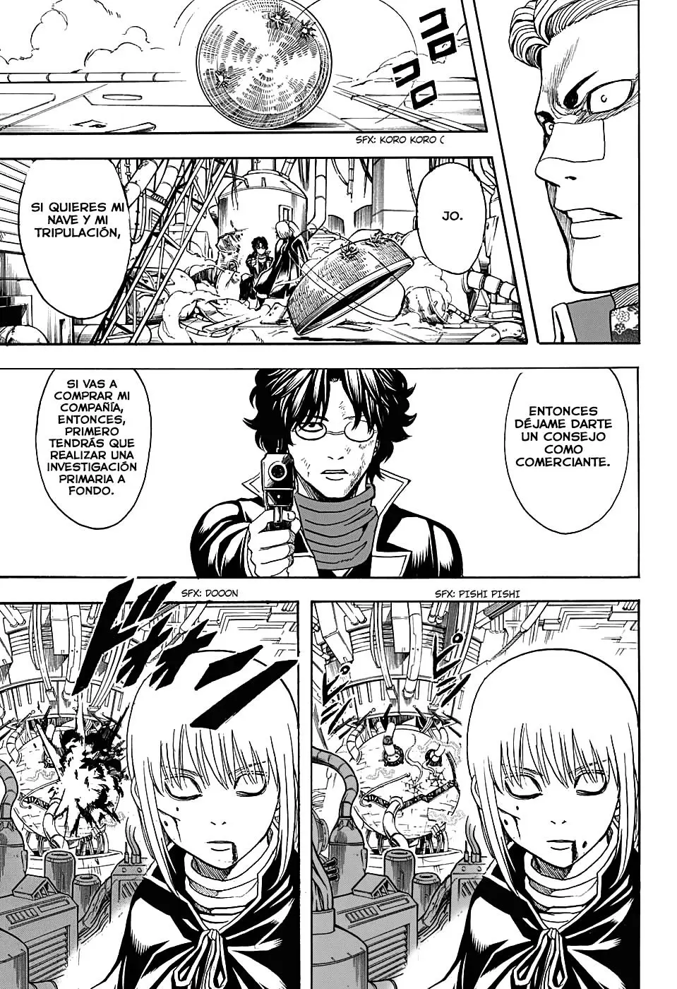 Gintama capítulo 567, página 9