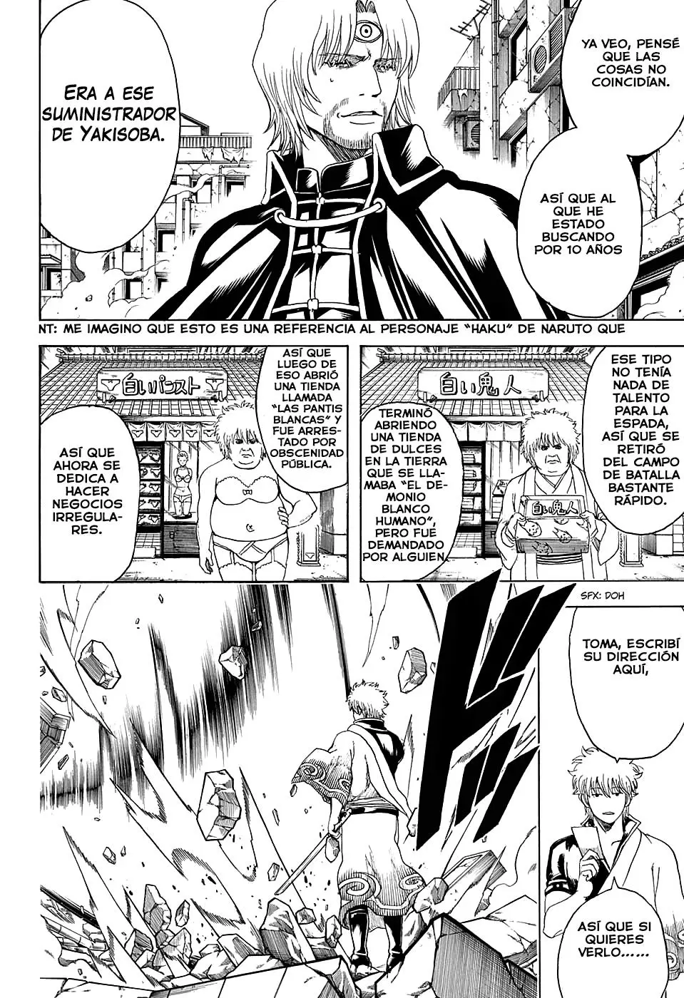 Gintama capítulo 570, página 8