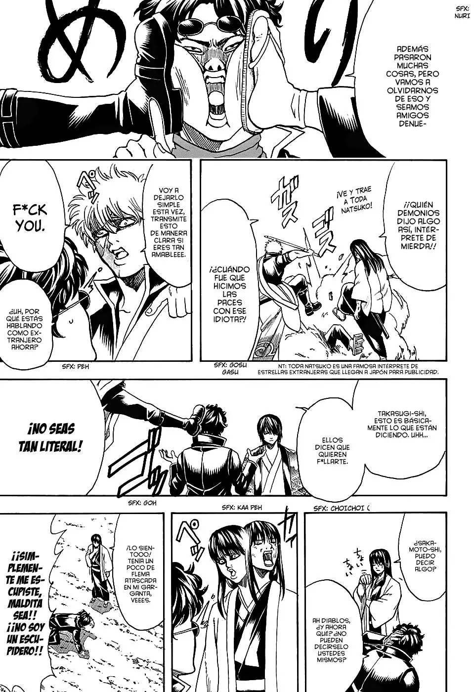 Gintama capítulo 574, página 5