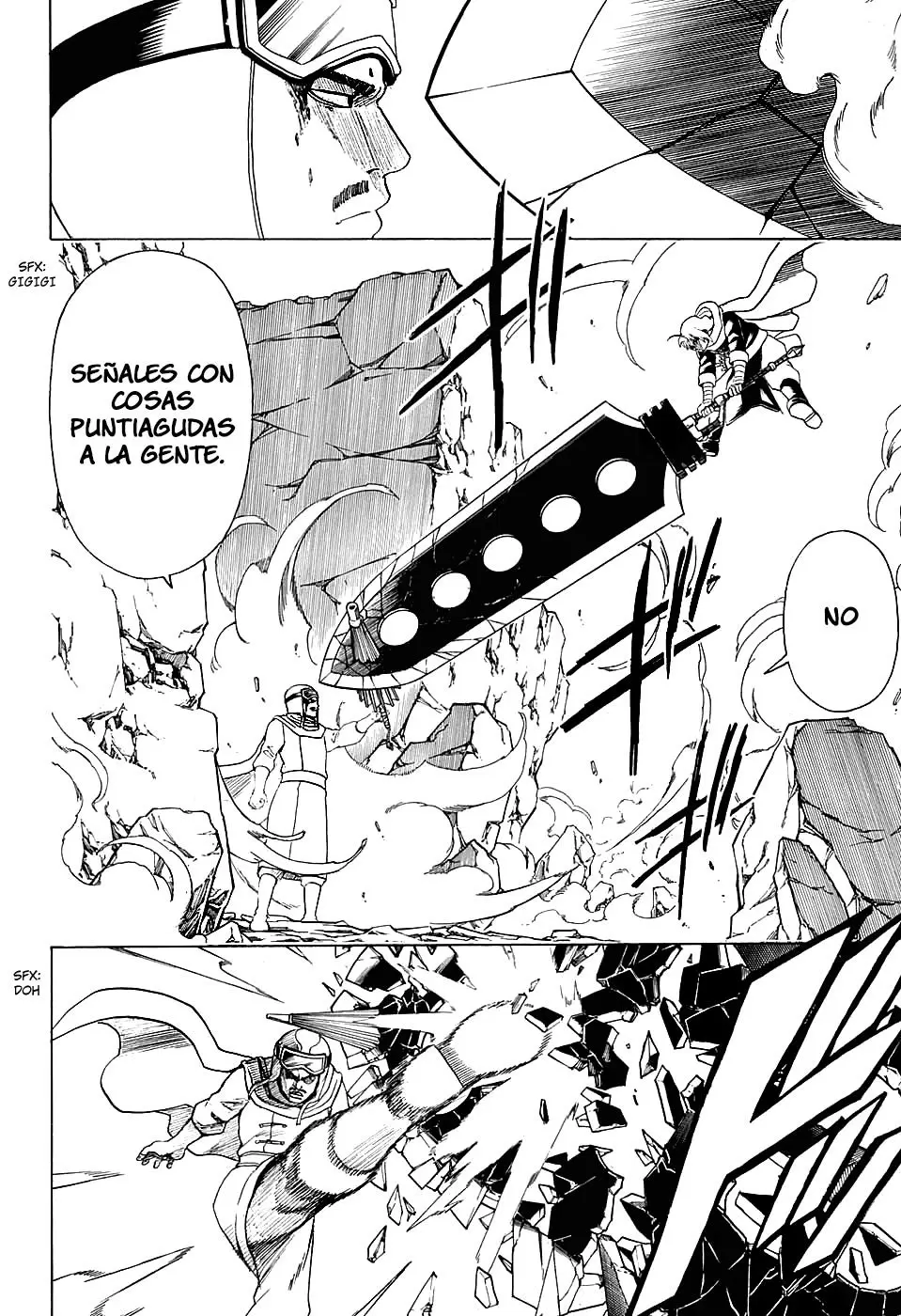 Gintama capítulo 576, página 8