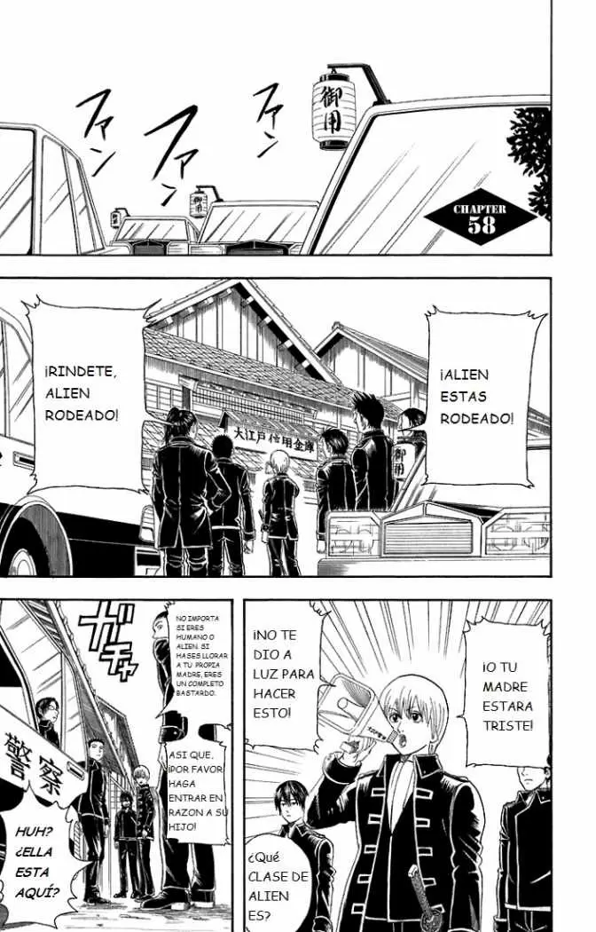 Gintama capítulo 58, página 1