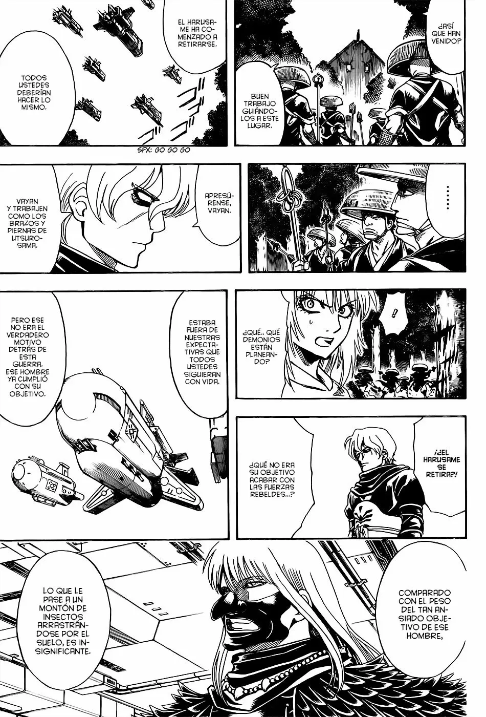 Gintama capítulo 590, página 9