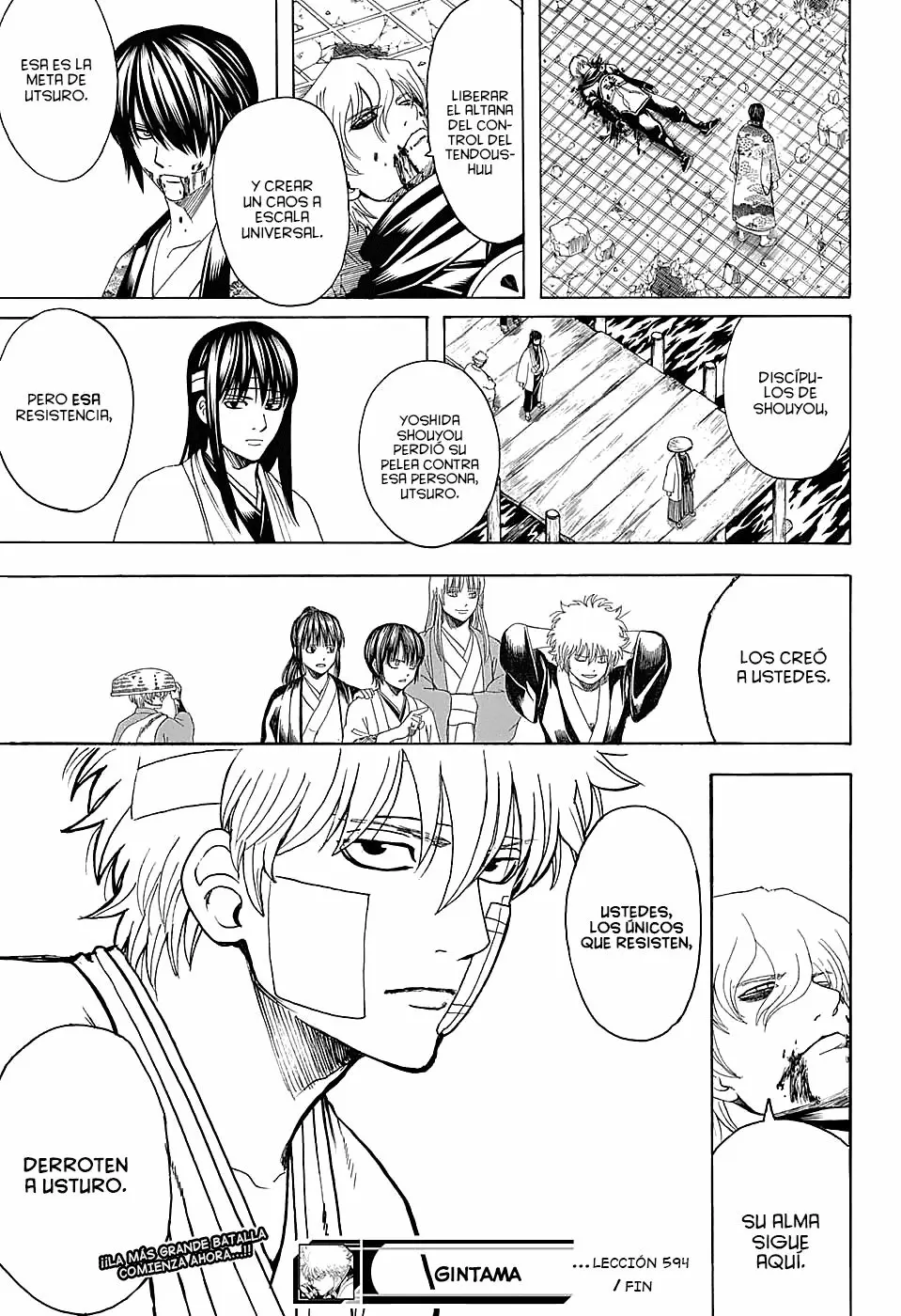 Gintama capítulo 594, página 22