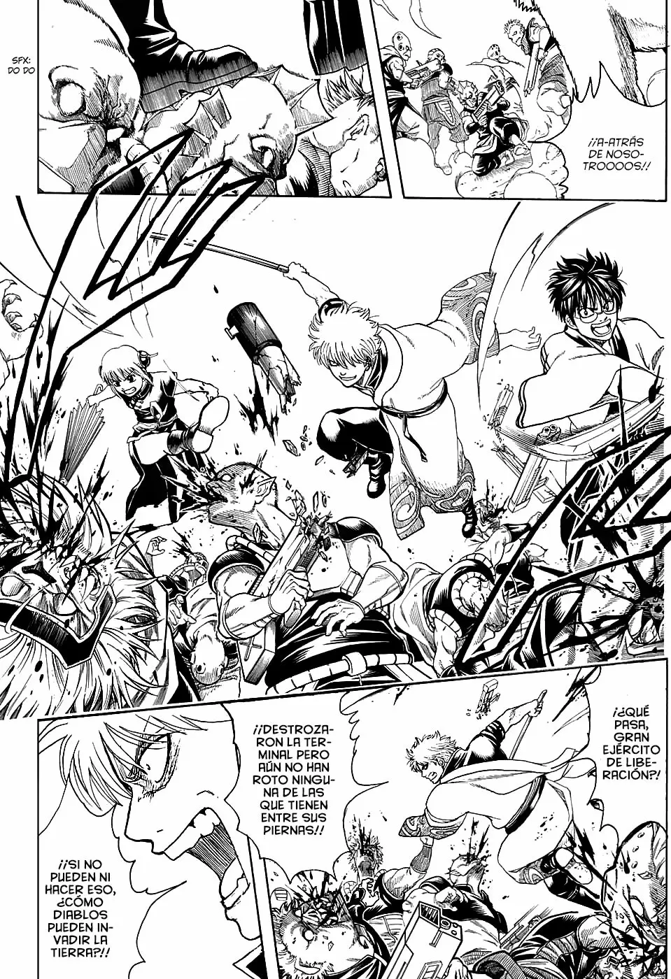 Gintama capítulo 598, página 8