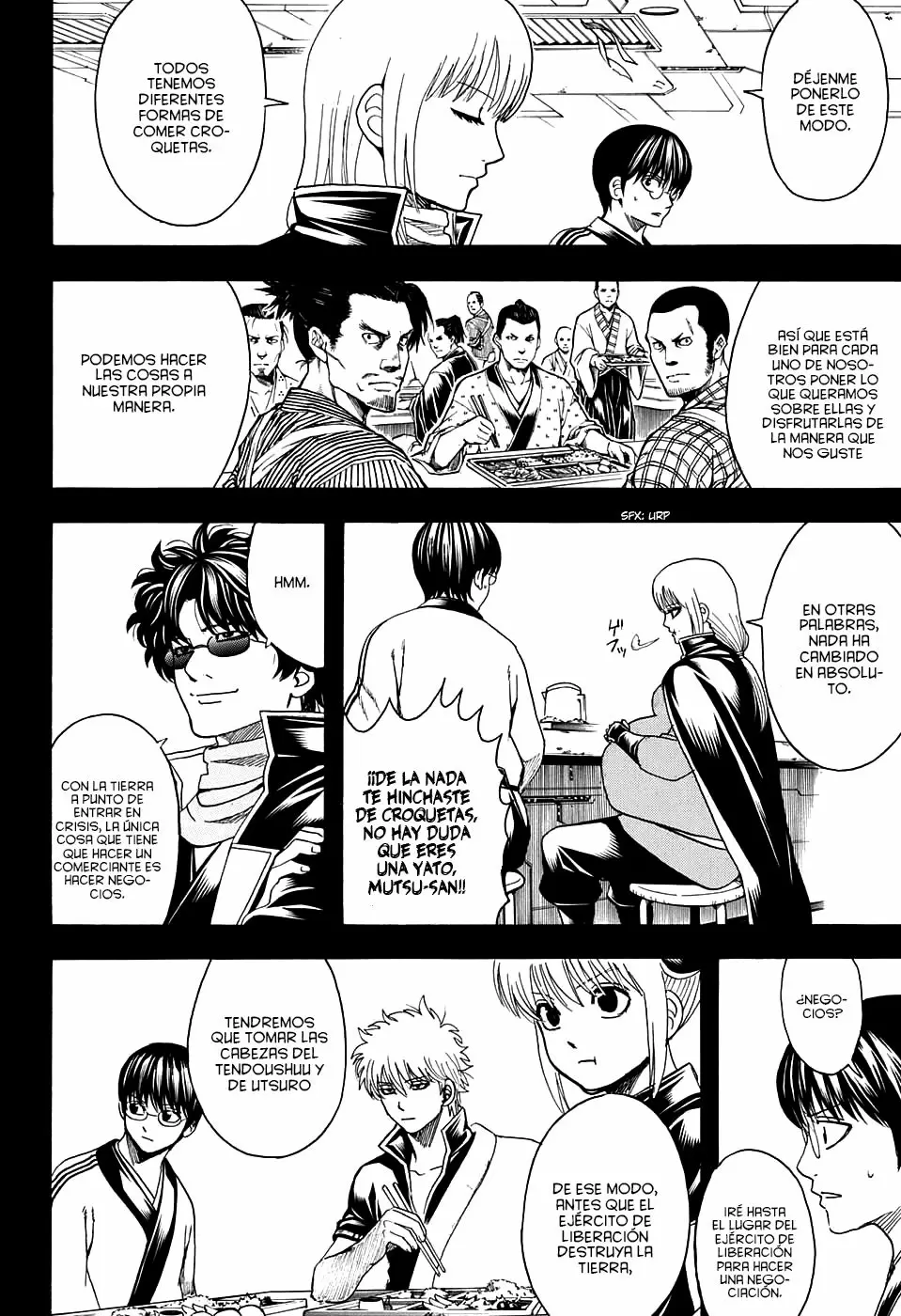 Gintama capítulo 599, página 6