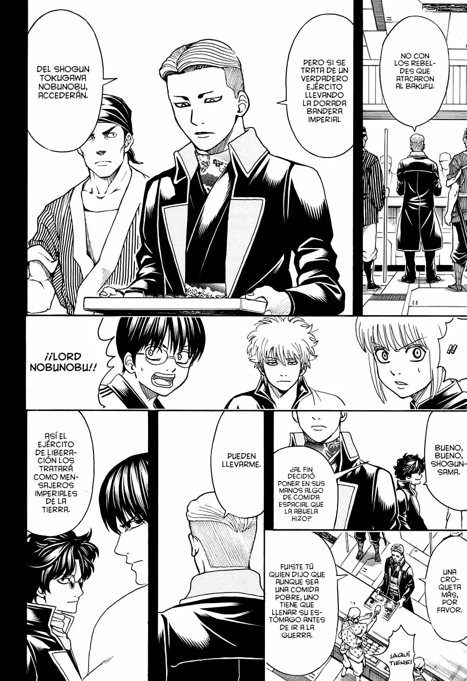 Gintama capítulo 599, página 8