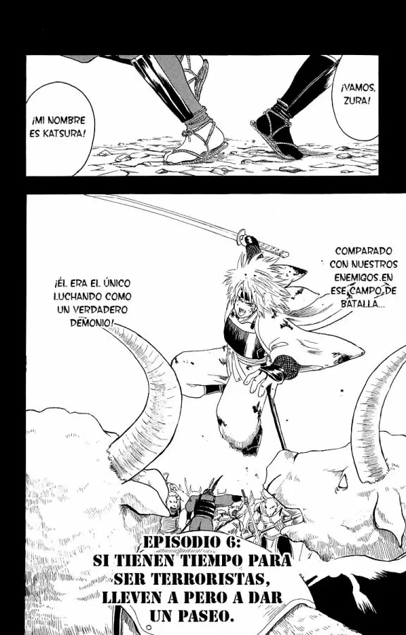 Gintama capítulo 6, página 3