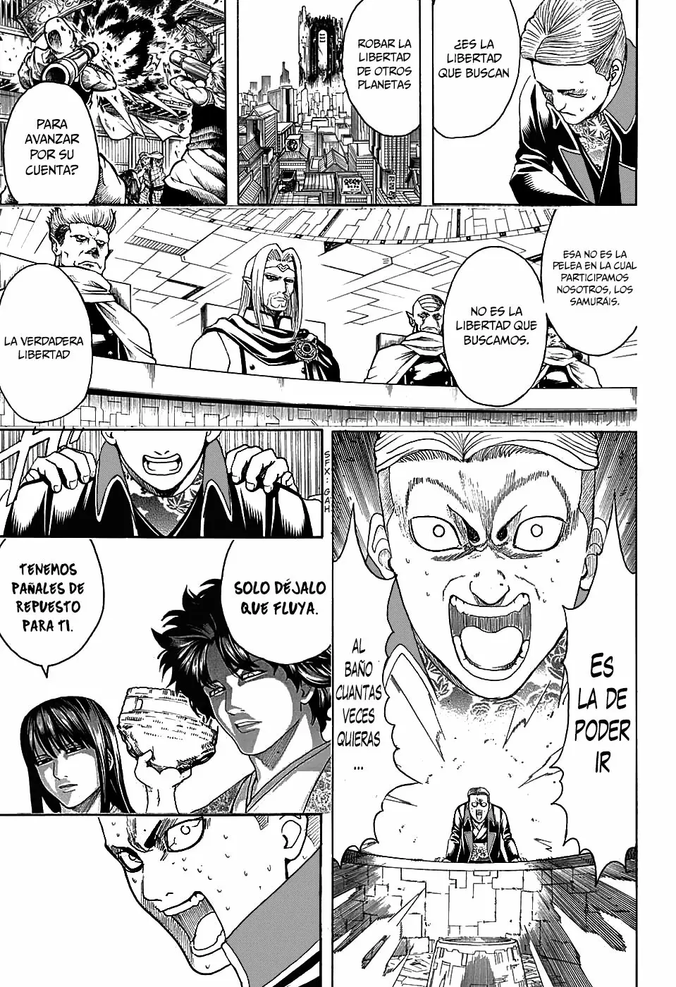 Gintama capítulo 600, página 7