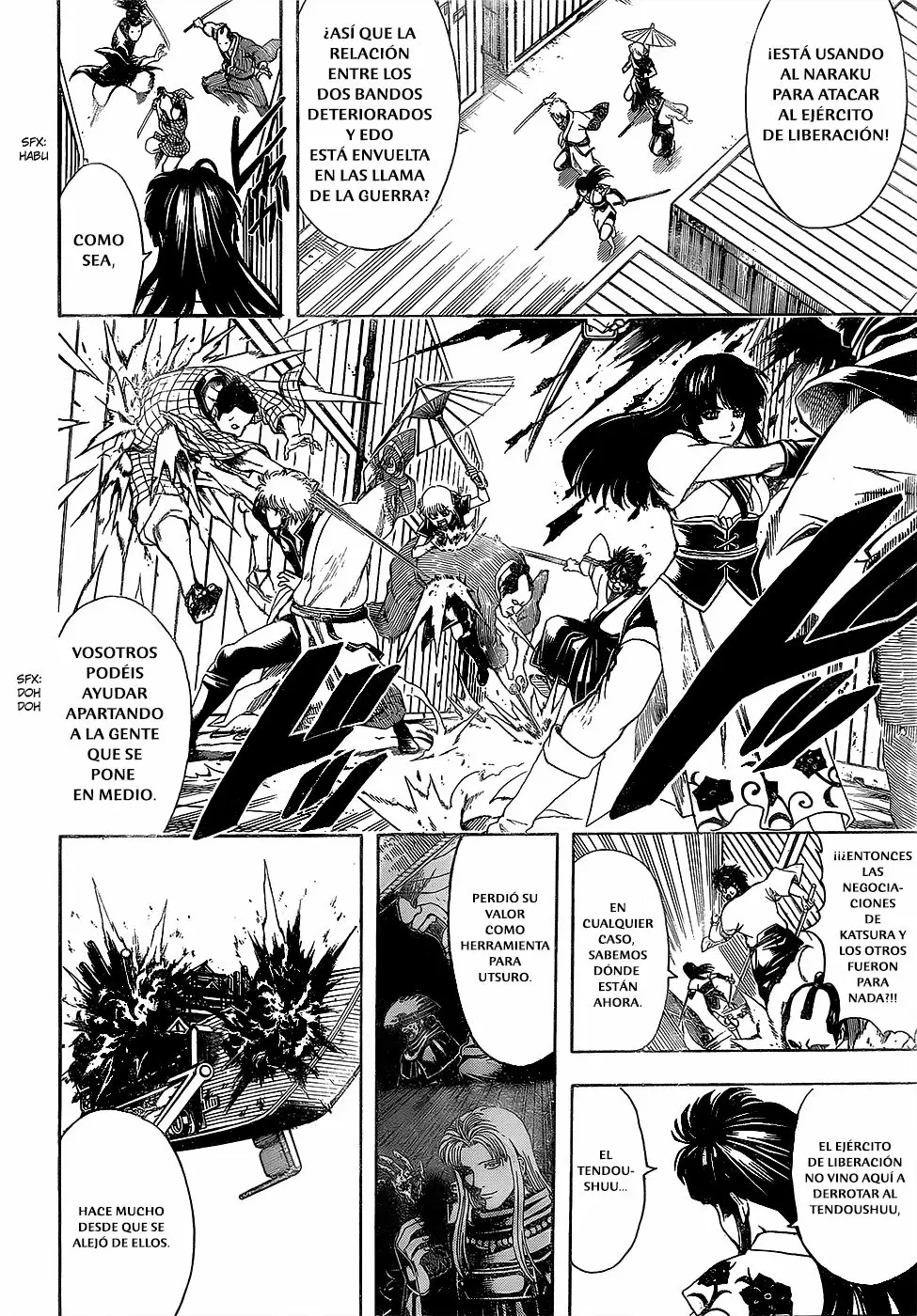 Gintama capítulo 603, página 4