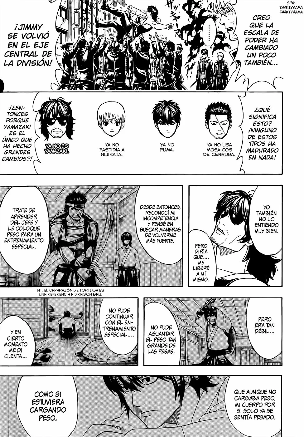 Gintama capítulo 607, página 5