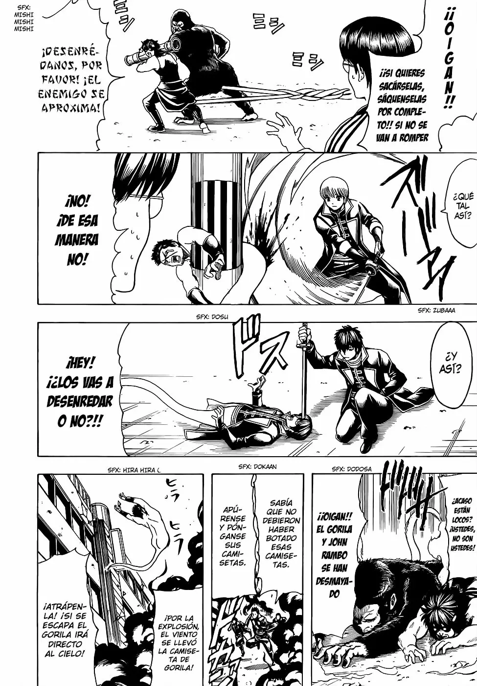 Gintama capítulo 607, página 8