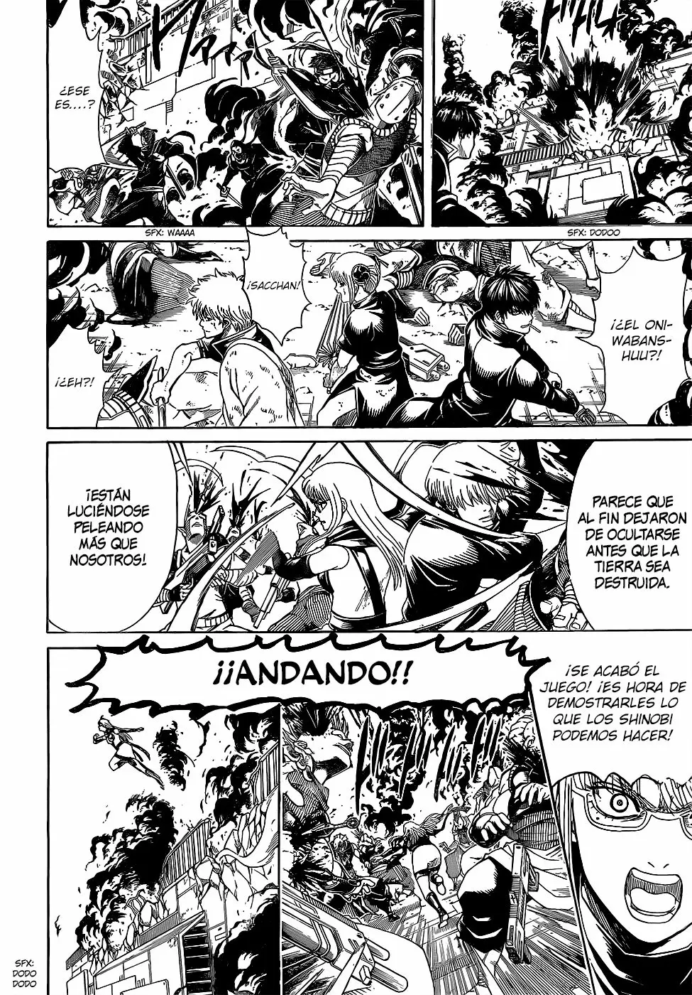 Gintama capítulo 608, página 8