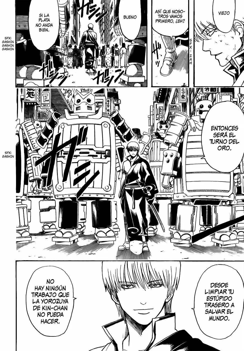 Gintama capítulo 609, página 6