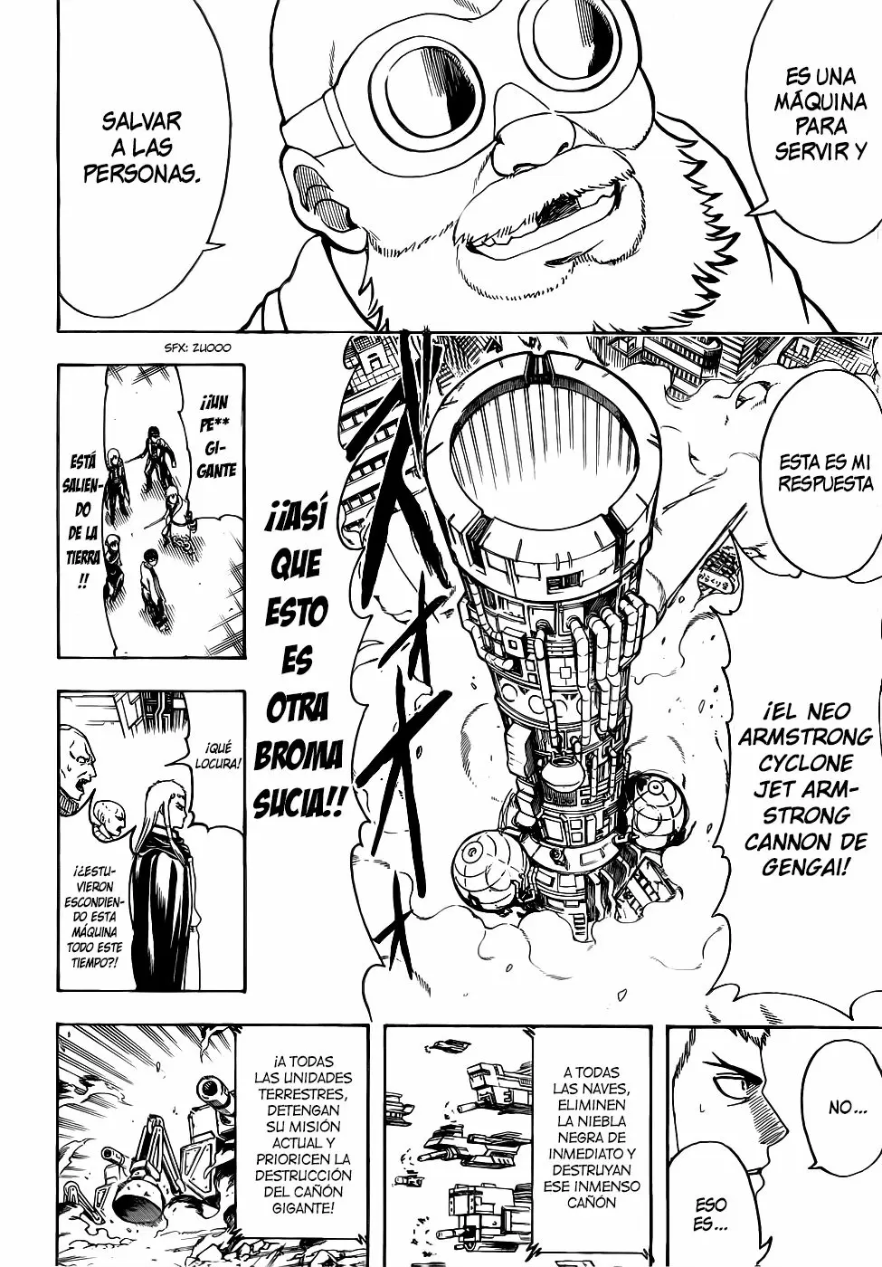 Gintama capítulo 609, página 12