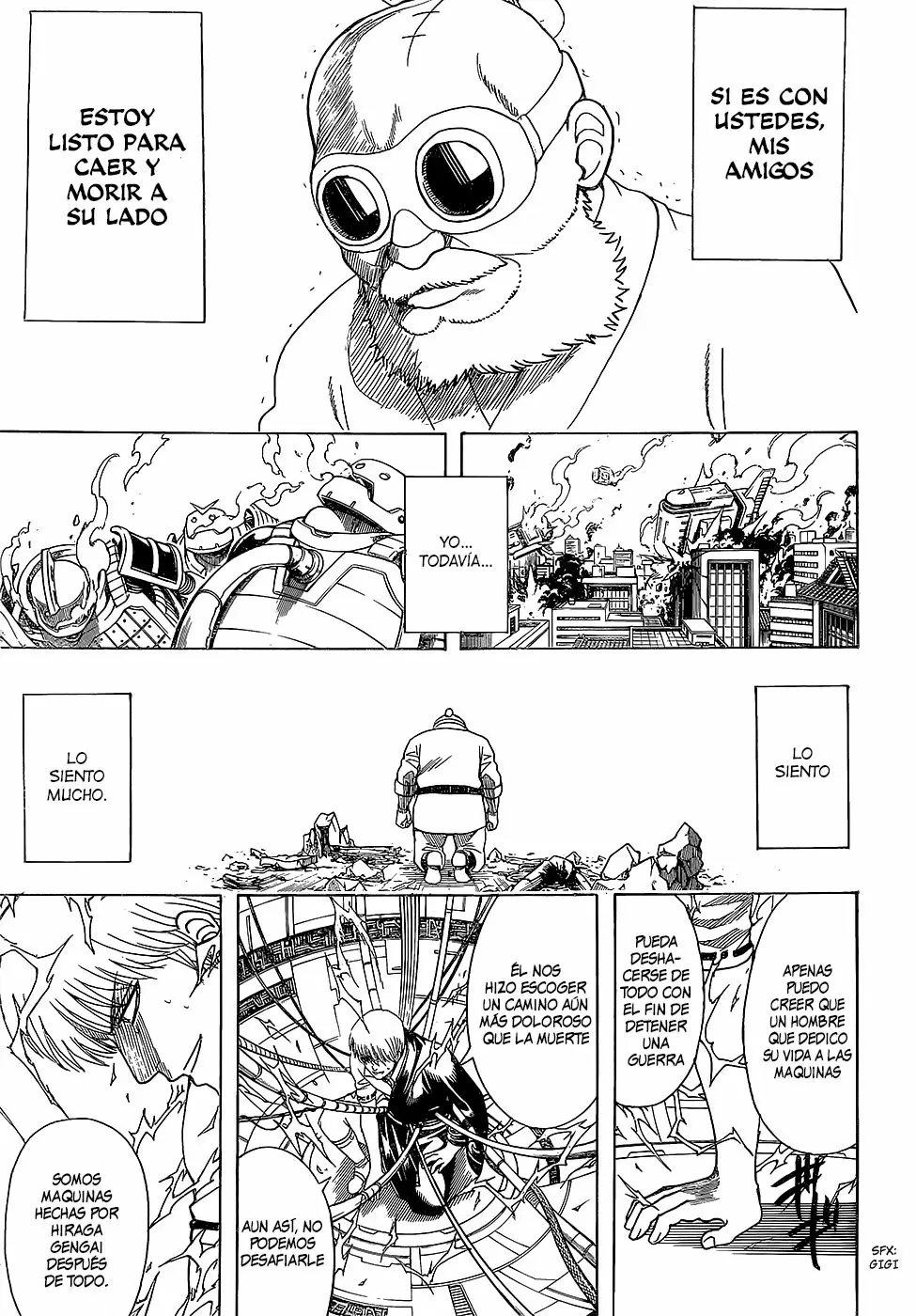 Gintama capítulo 610, página 15