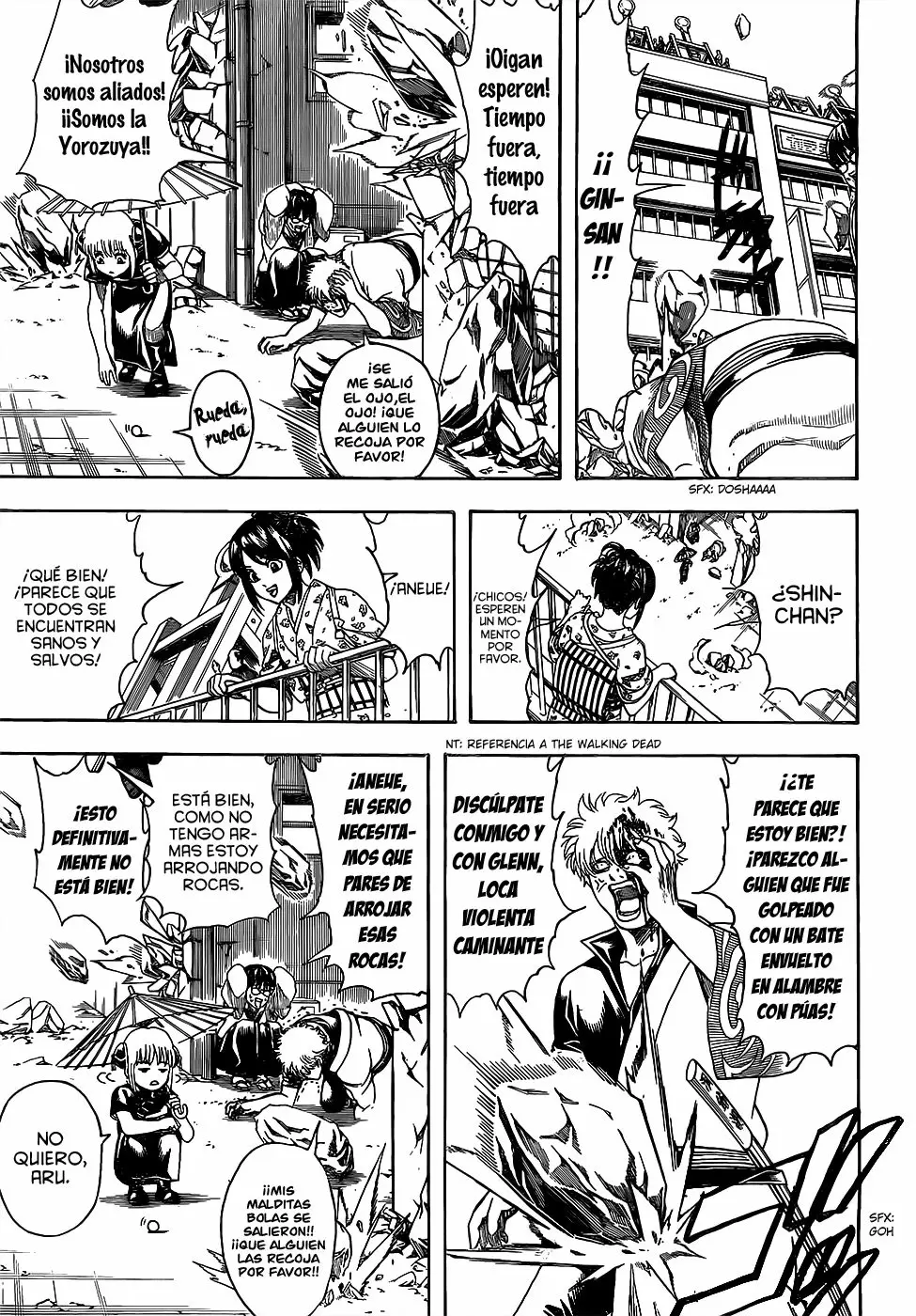 Gintama capítulo 615, página 9