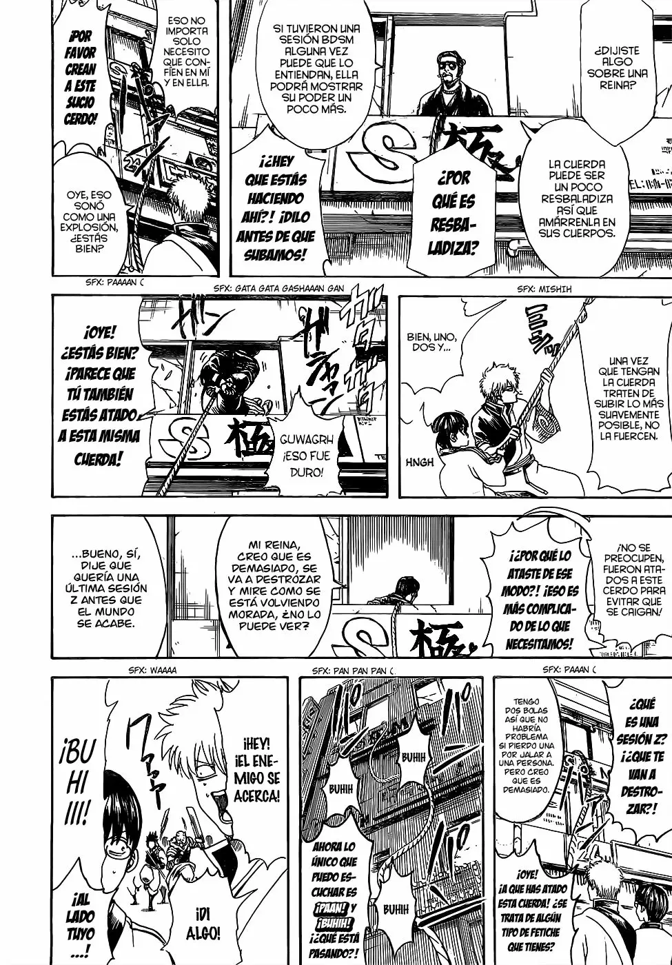 Gintama capítulo 615, página 16