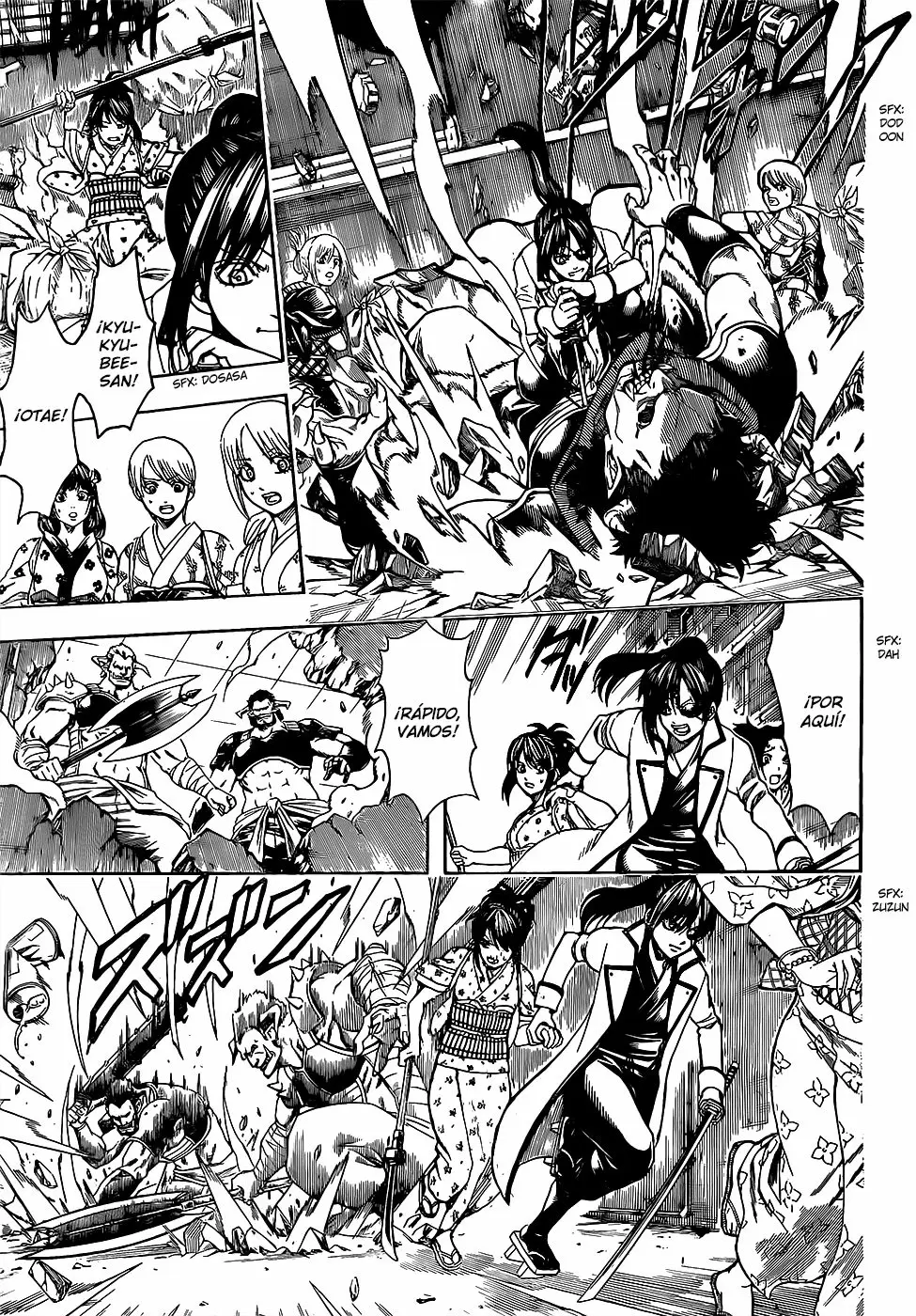 Gintama capítulo 617, página 6