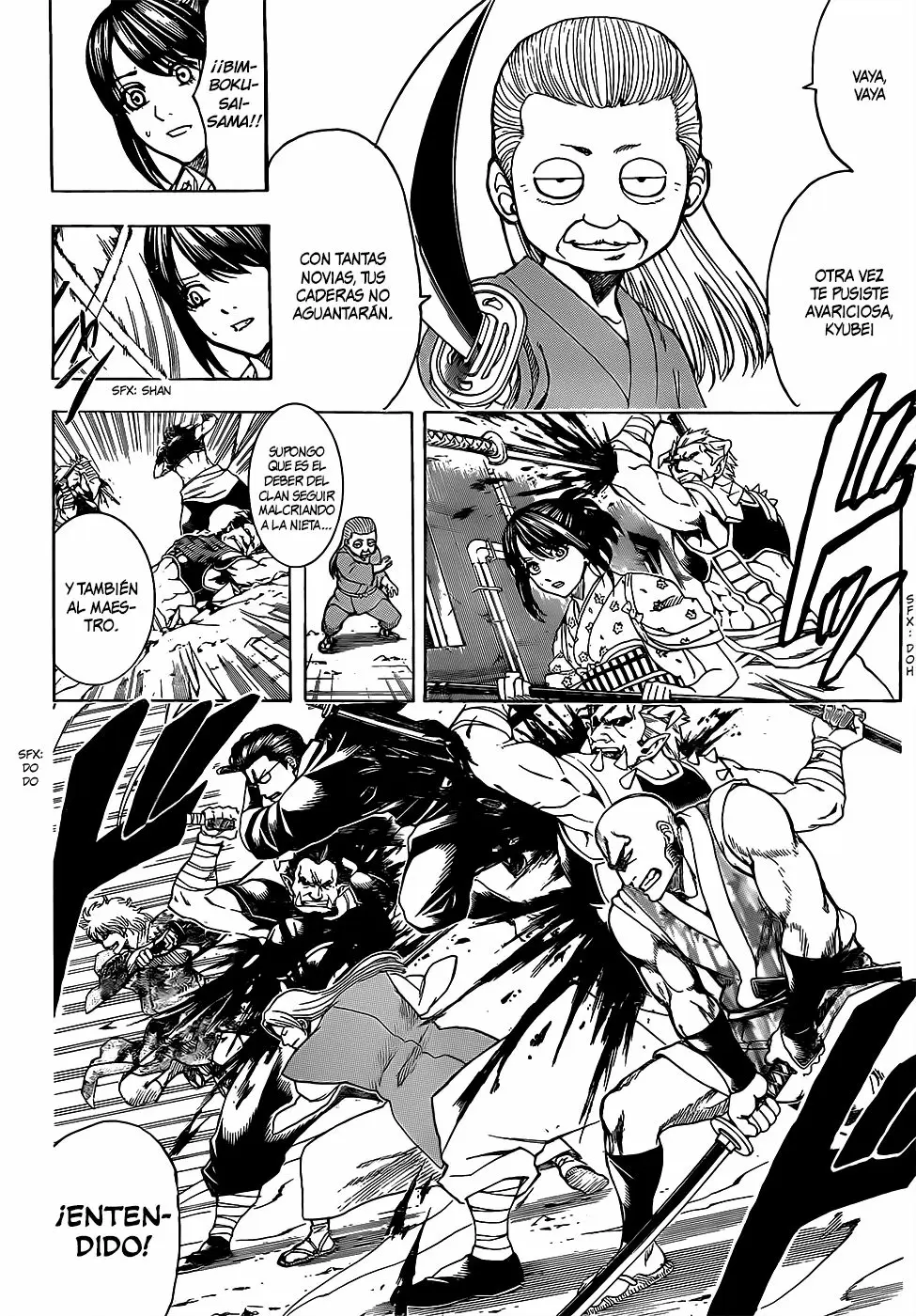 Gintama capítulo 617, página 9