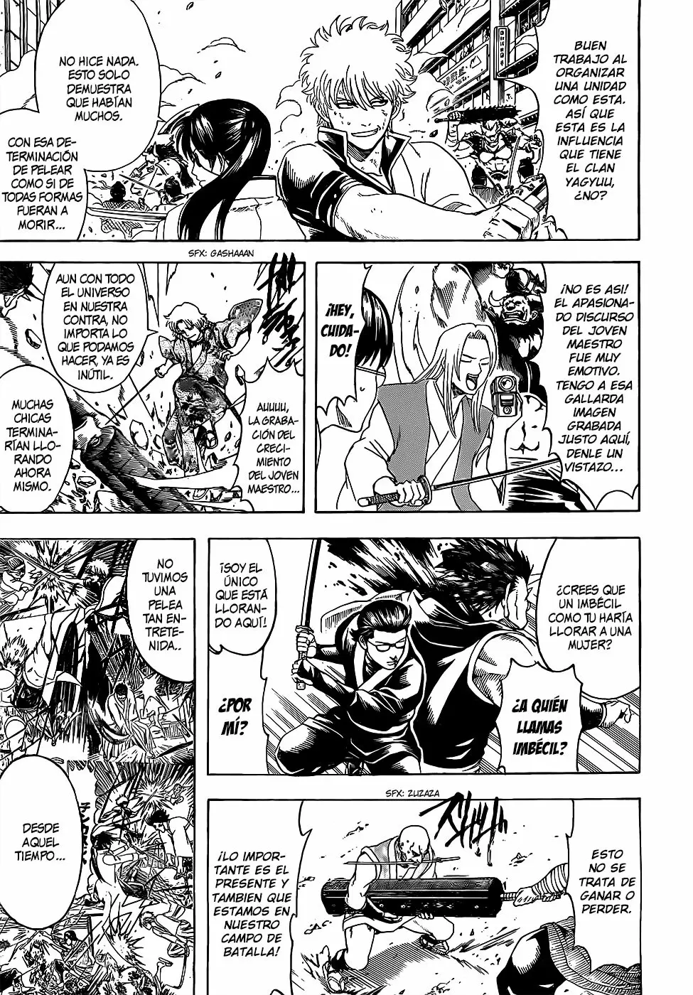 Gintama capítulo 617, página 16